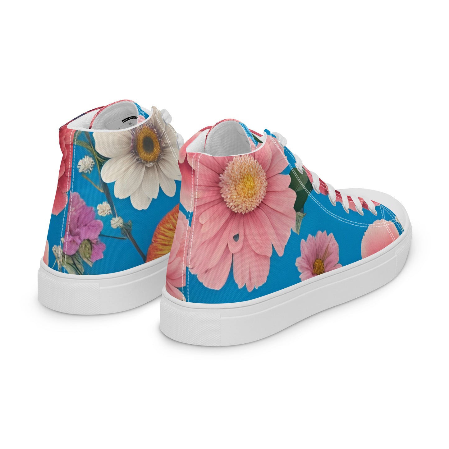 Women’s high top canvas shoes