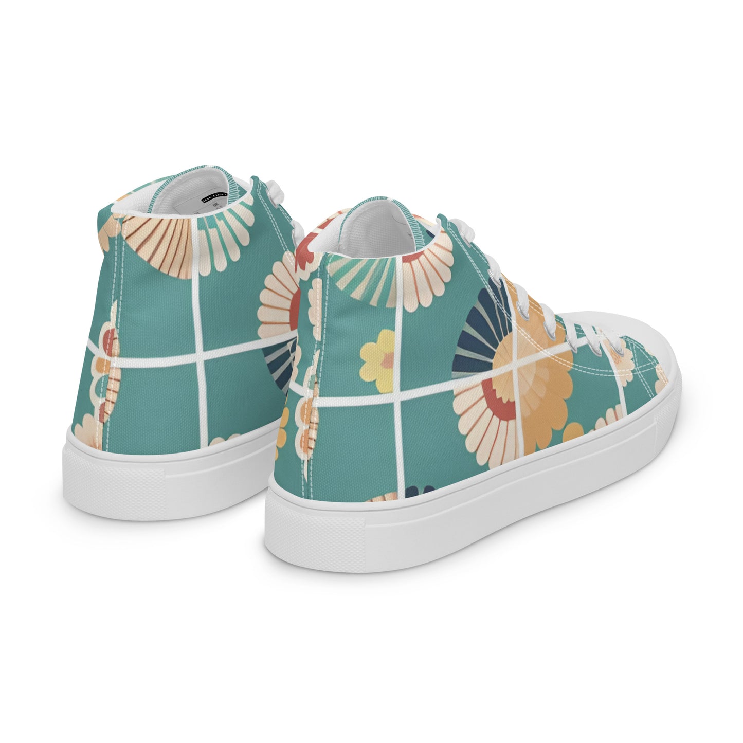 Women’s high top canvas shoes