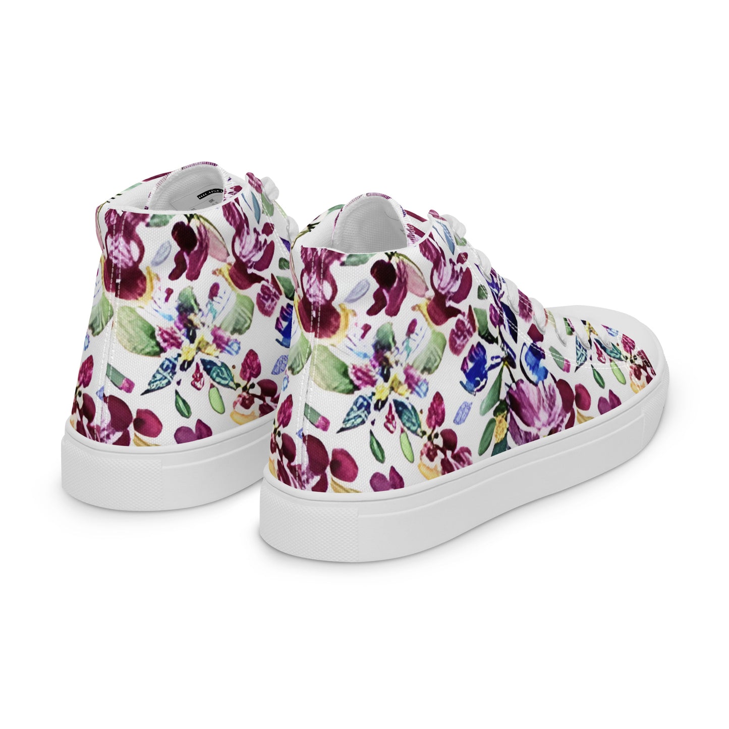 Women’s high top canvas shoes