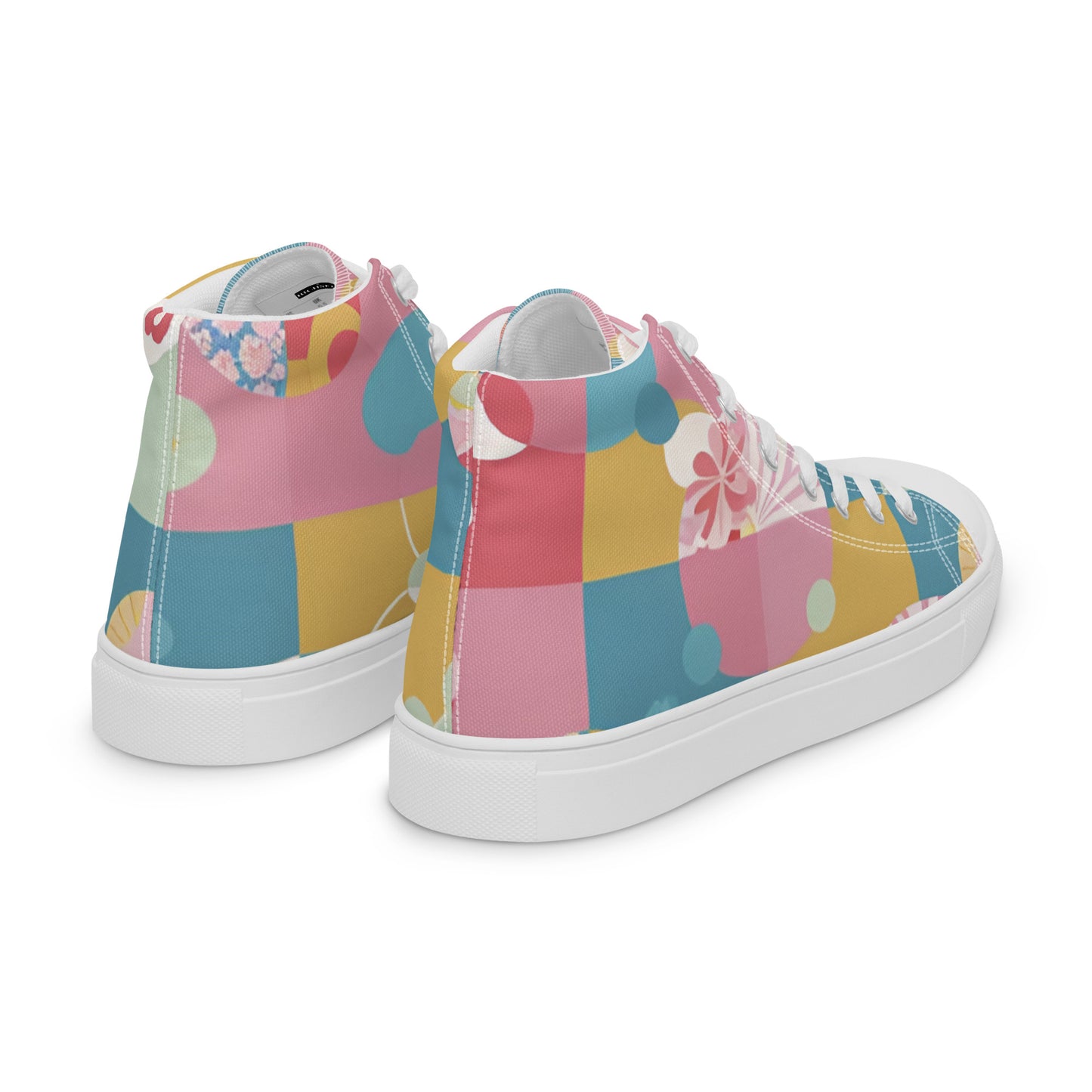 Women’s high top canvas shoes