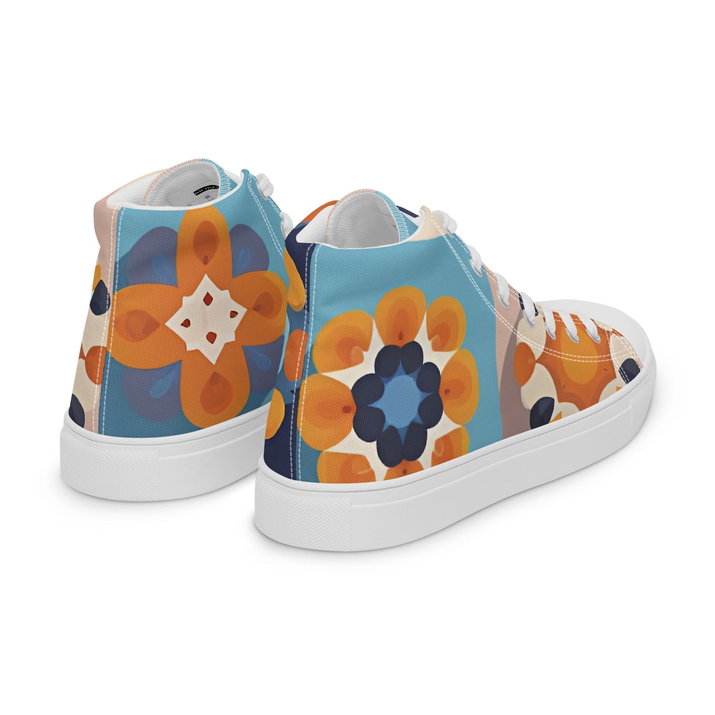 Women’s high top canvas shoes