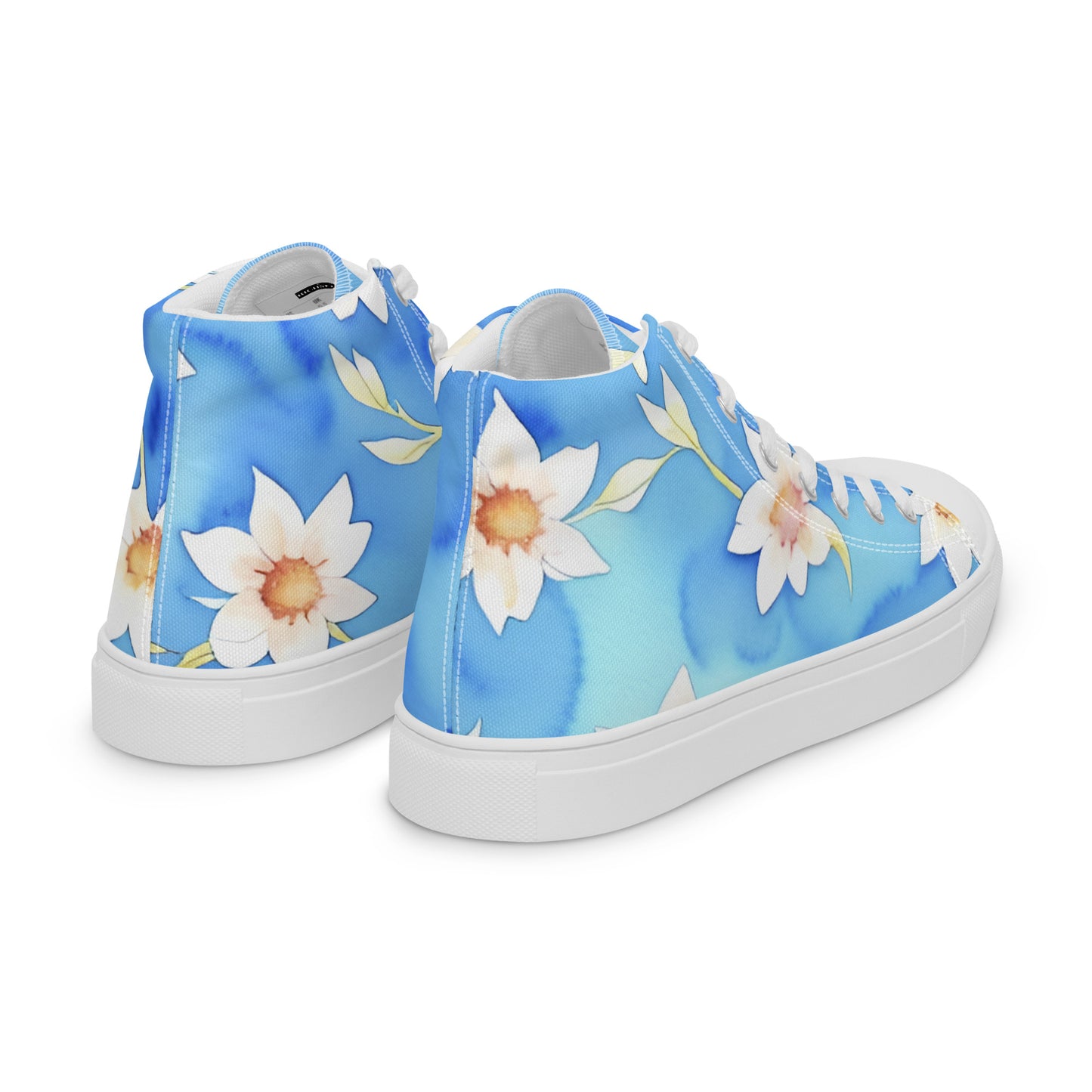 Women’s high top canvas shoes