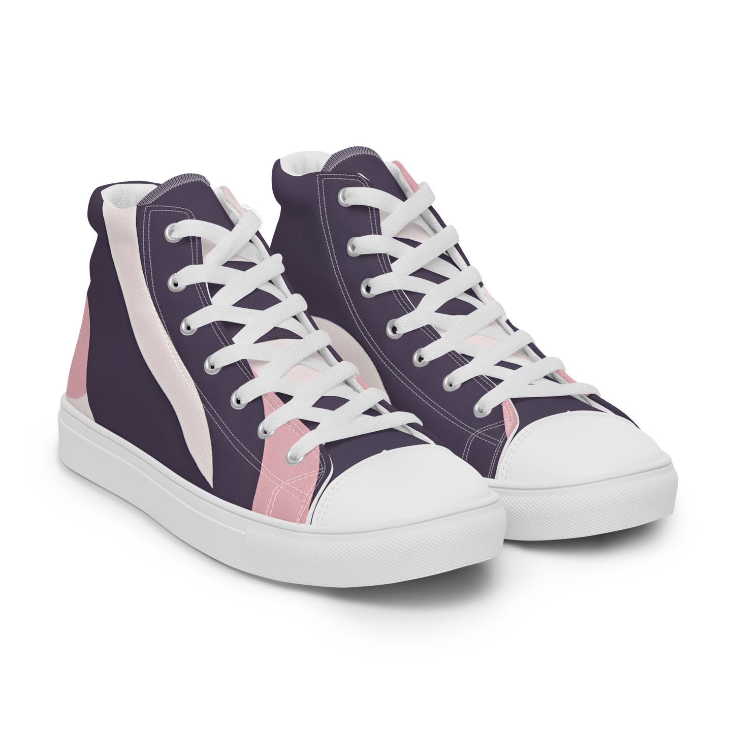 Women’s high top canvas shoes