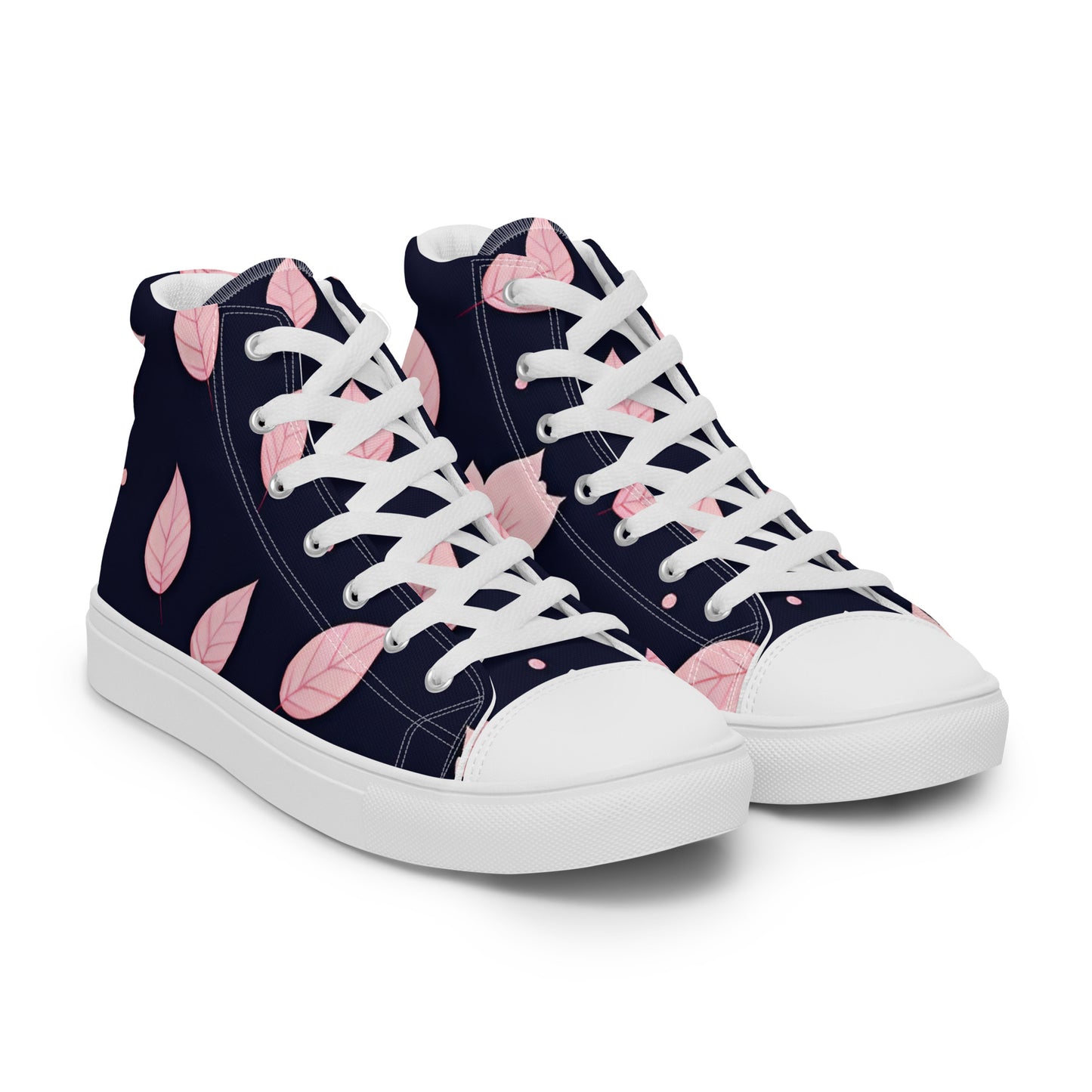 Women’s high top canvas shoes