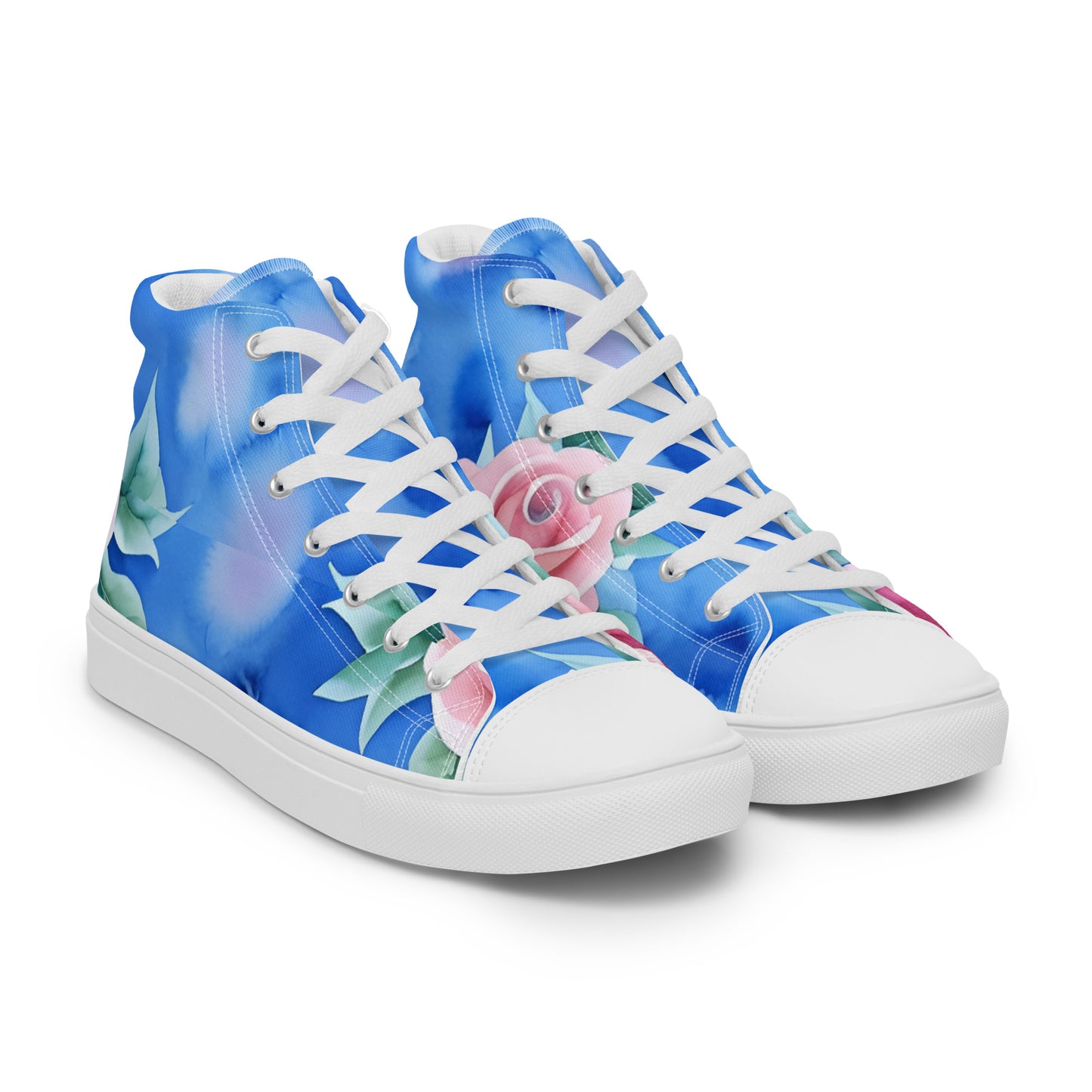 Women’s high top canvas shoes