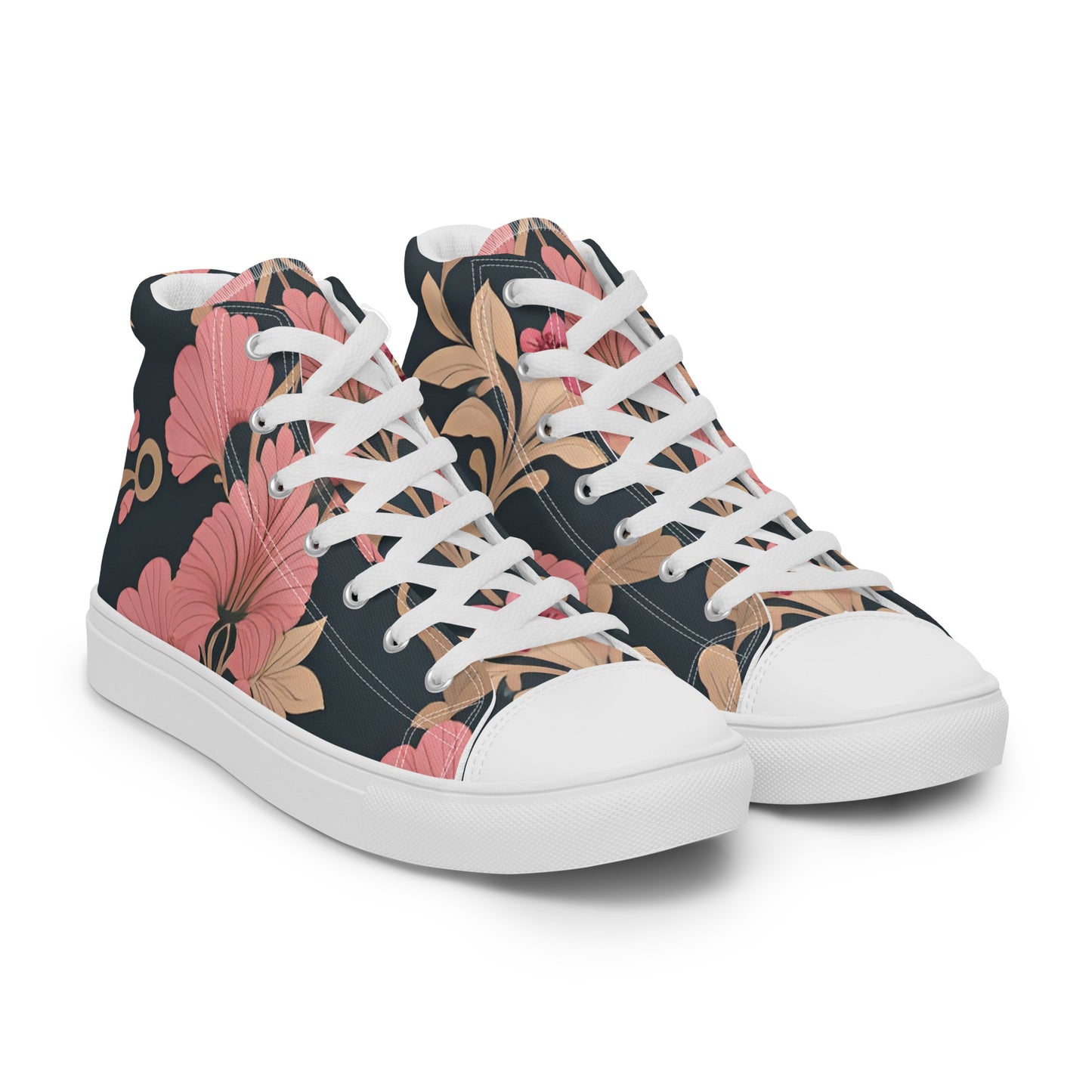 Women’s high top canvas shoes