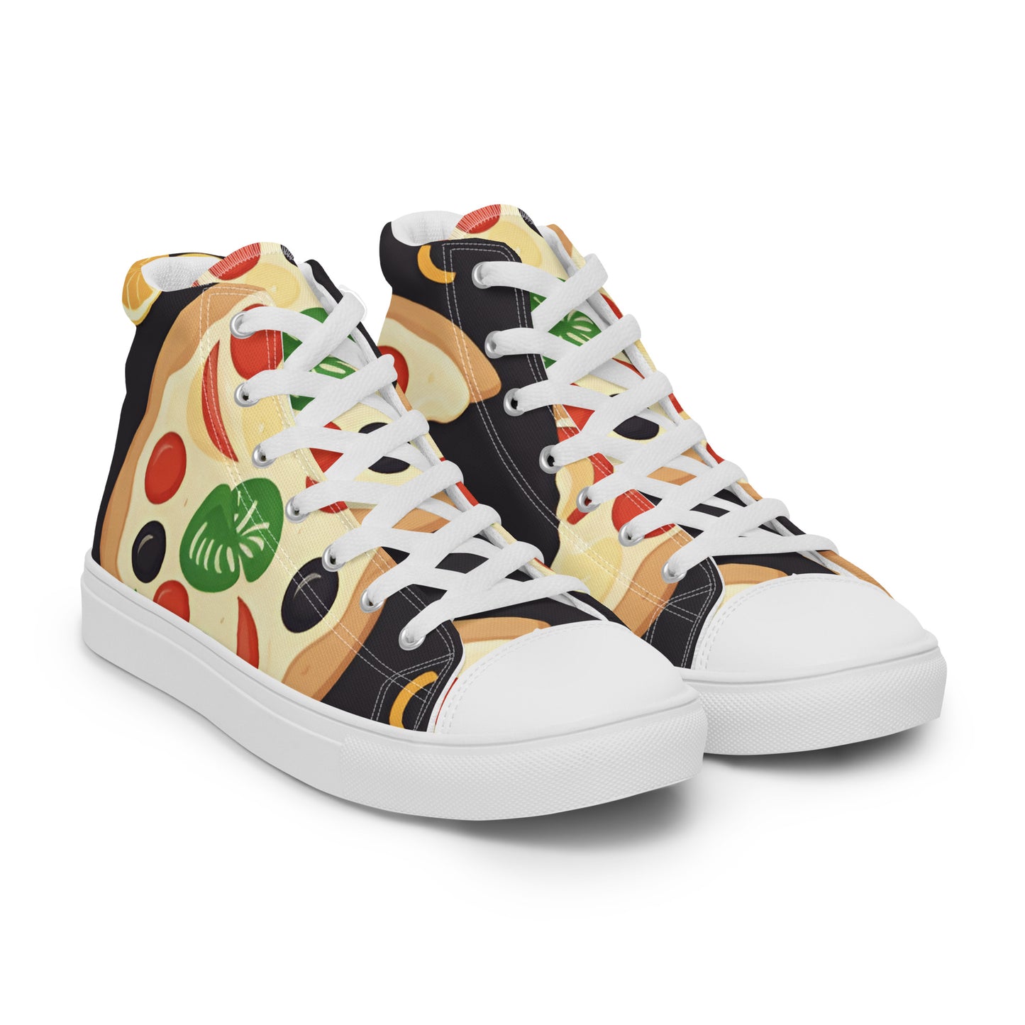 Women’s high top canvas shoes