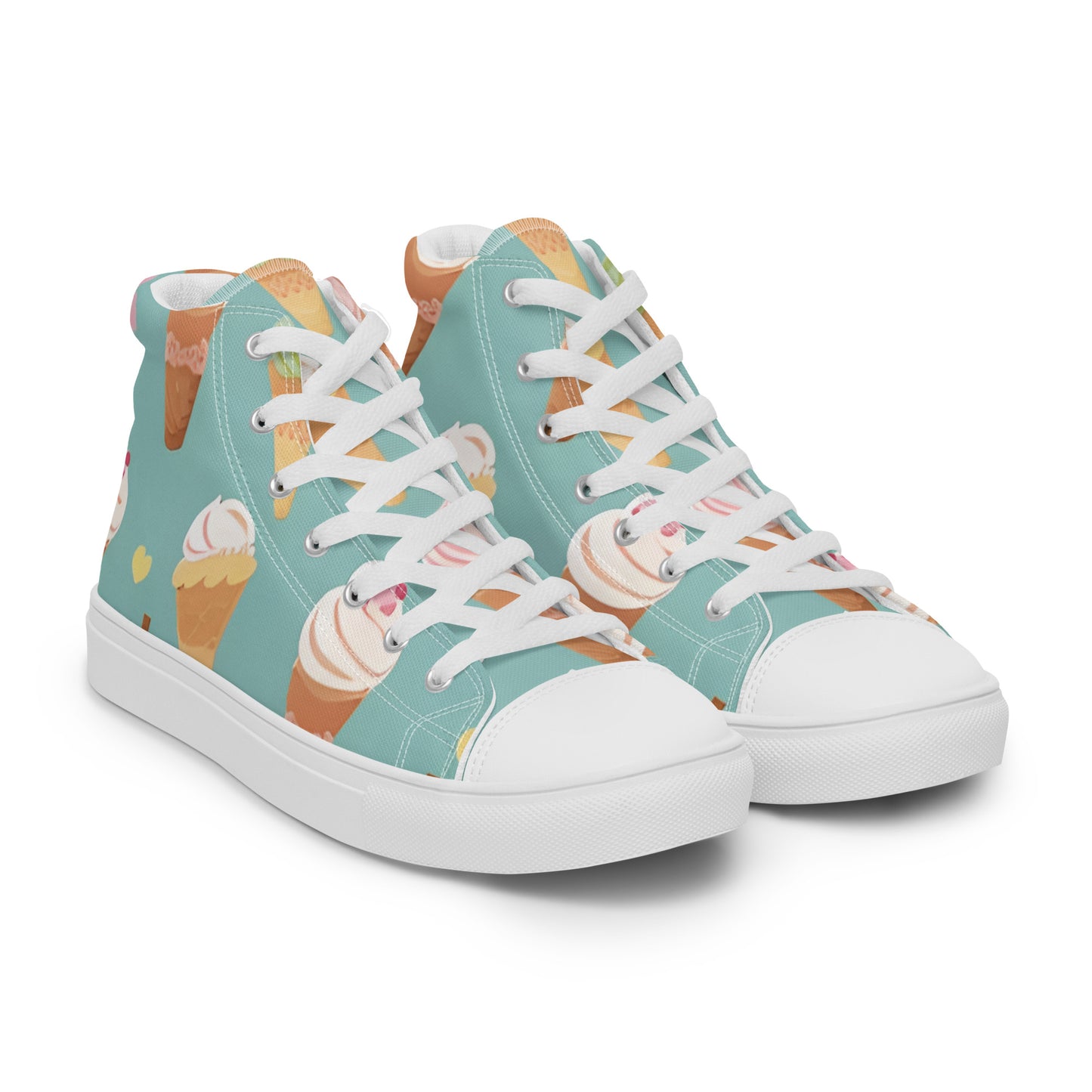 Women’s high top canvas shoes