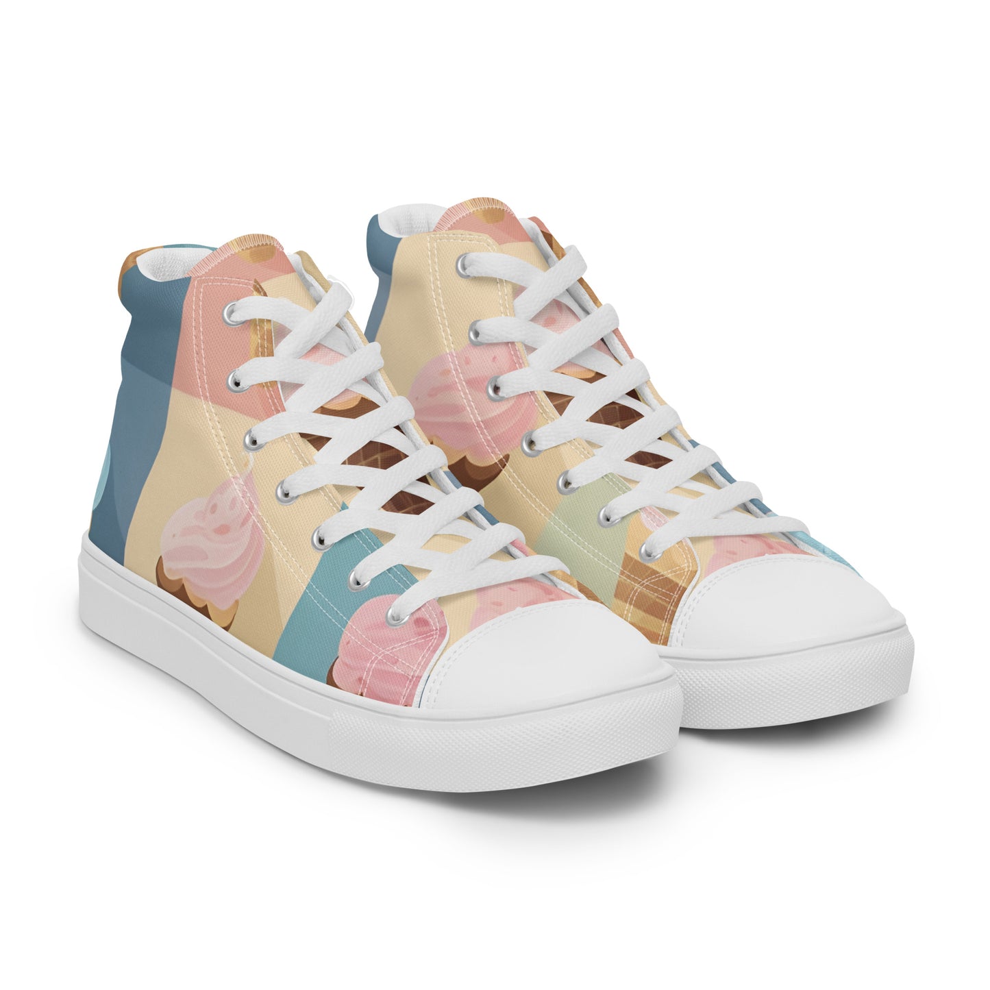 Women’s high top canvas shoes