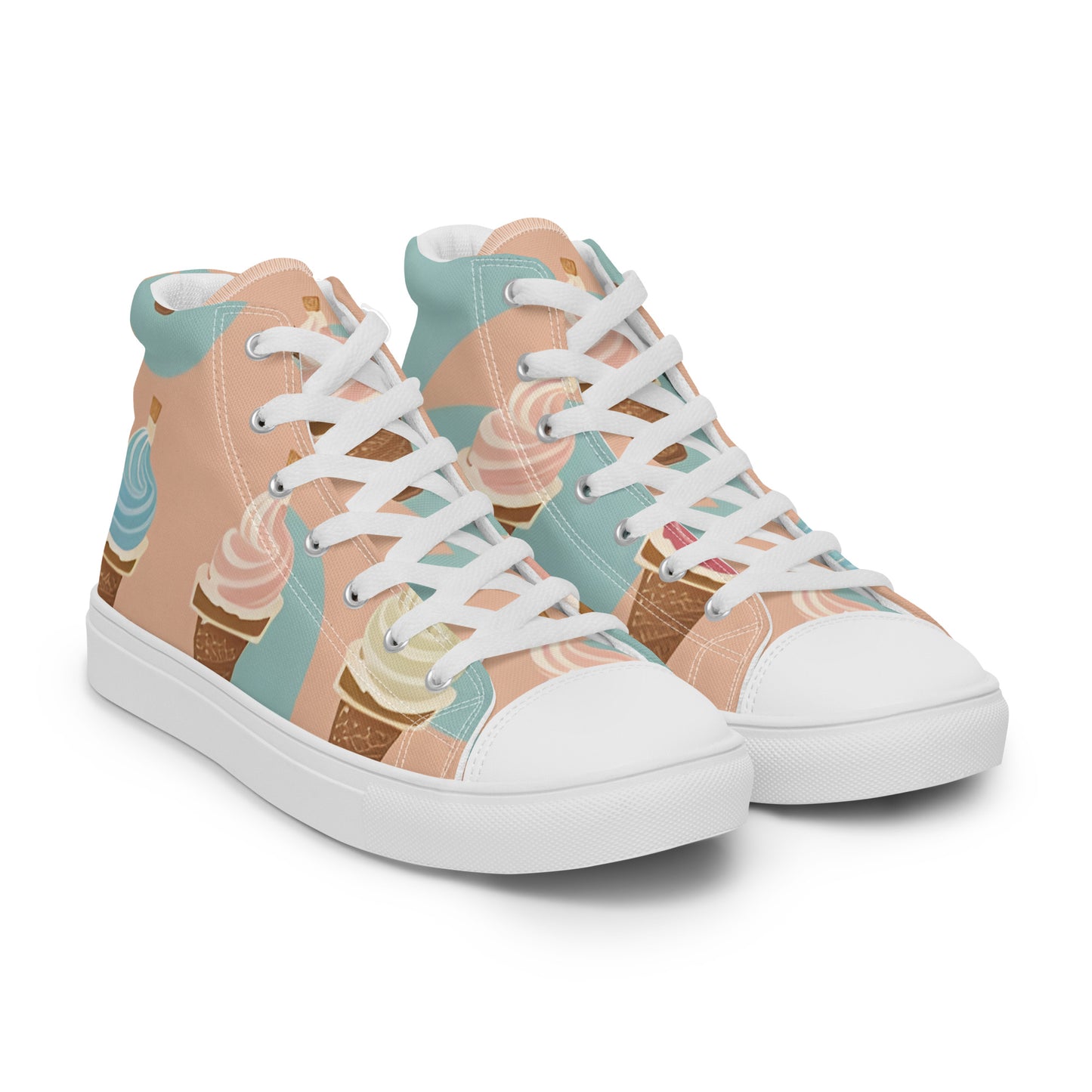 Women’s high top canvas shoes