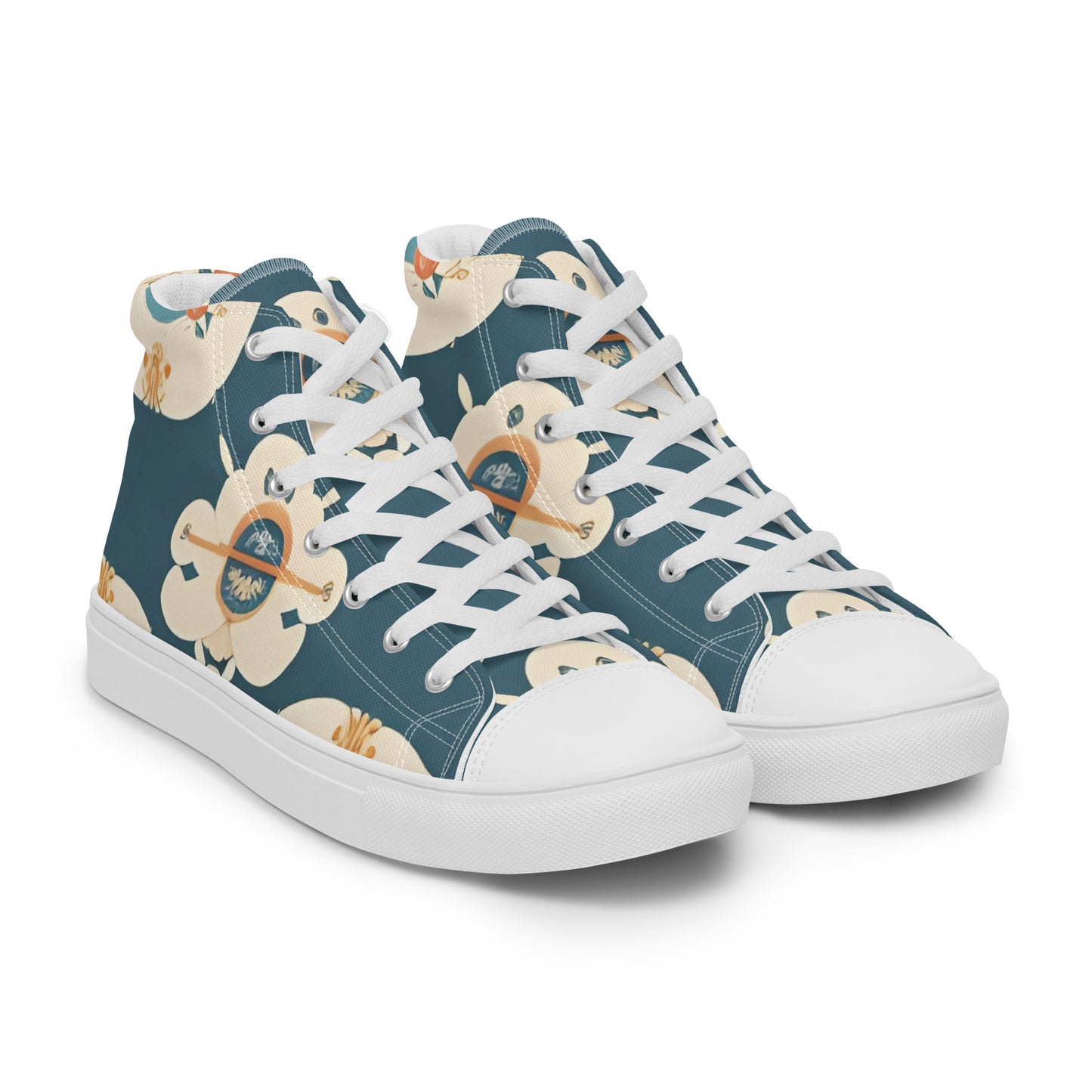 Women’s high top canvas shoes