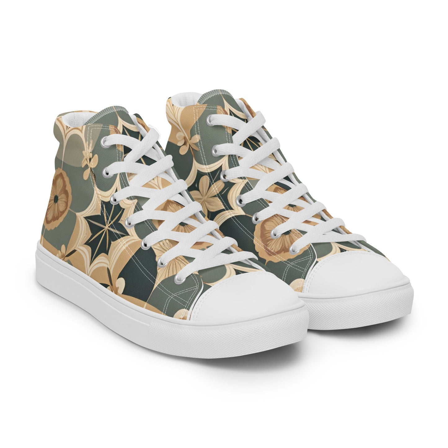 Women’s high top canvas shoes