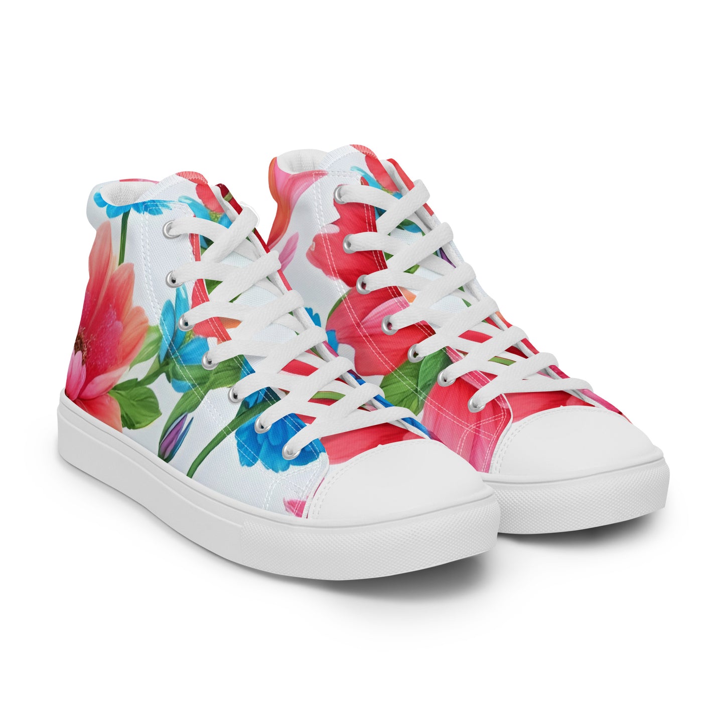 Women’s high top canvas shoes