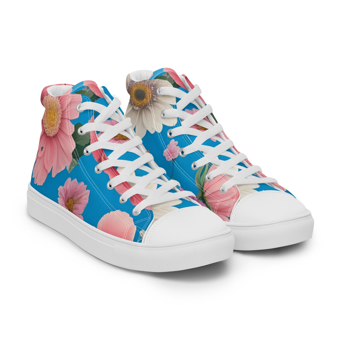 Women’s high top canvas shoes