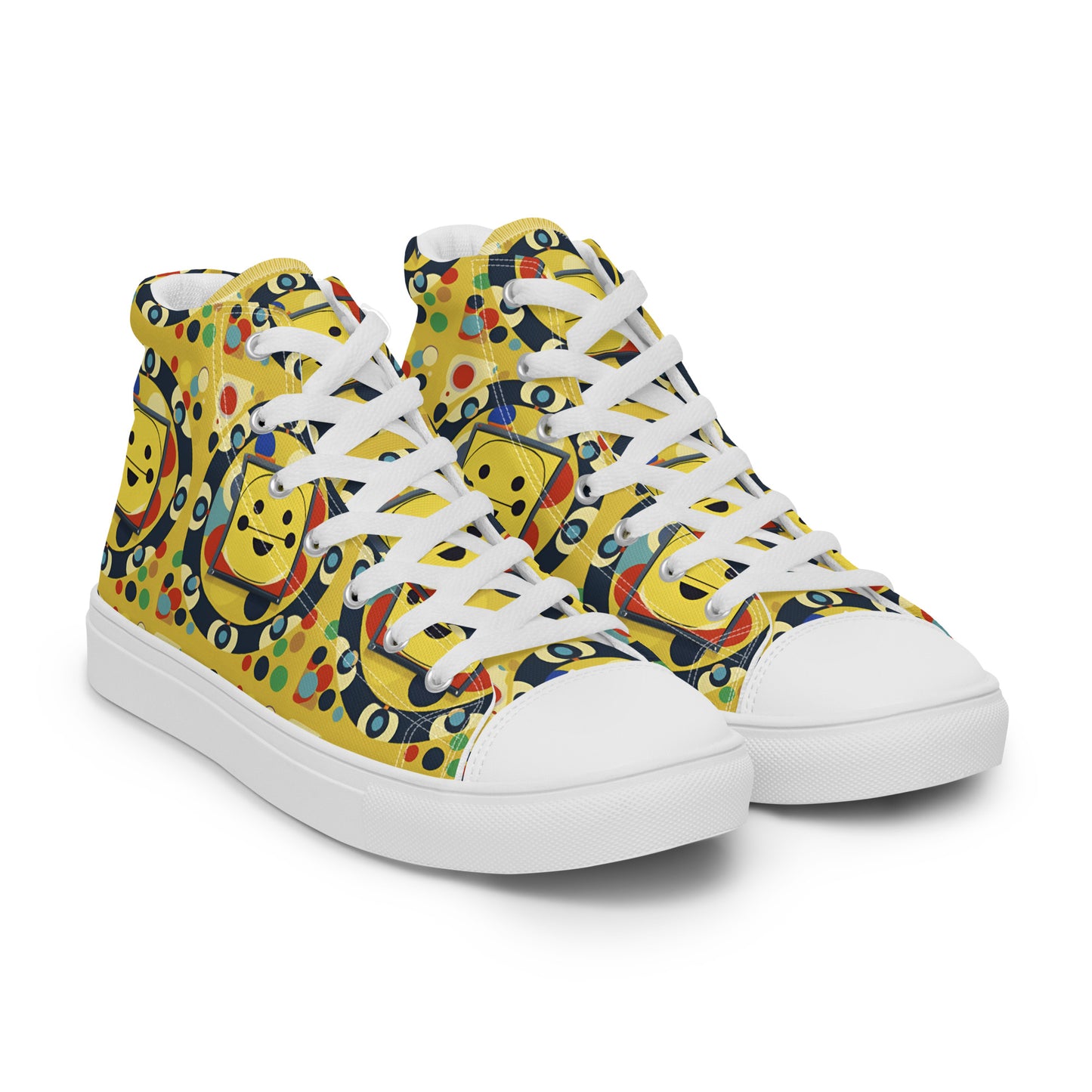 Women’s high top canvas shoes