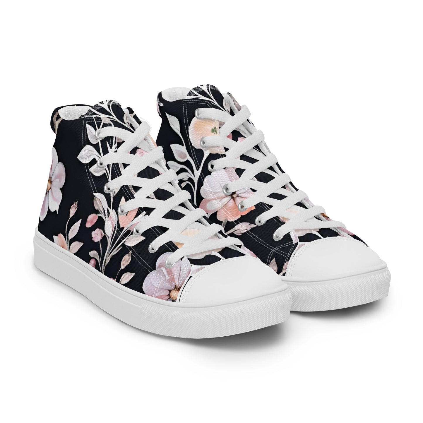 Women’s high top canvas shoes