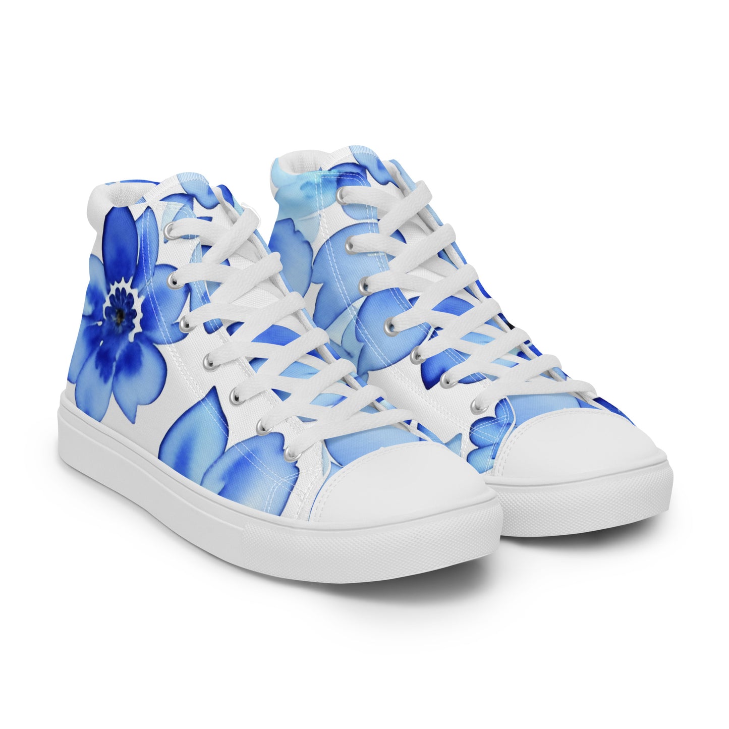 Women’s high top canvas shoes