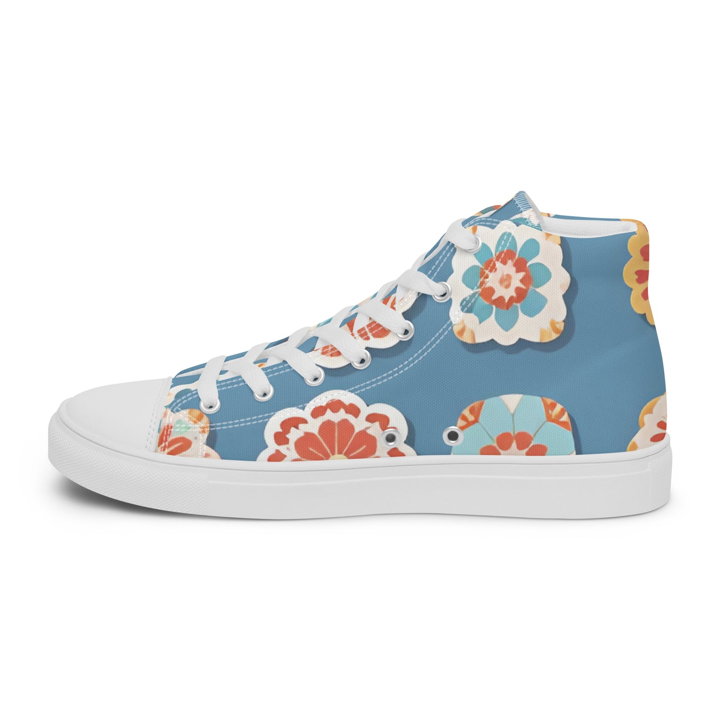 Women’s high top canvas shoes