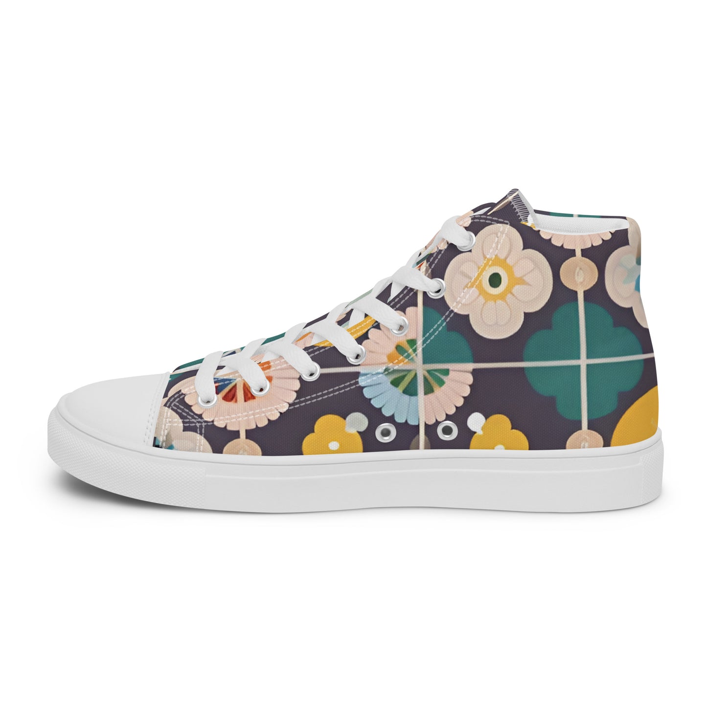 Women’s high top canvas shoes