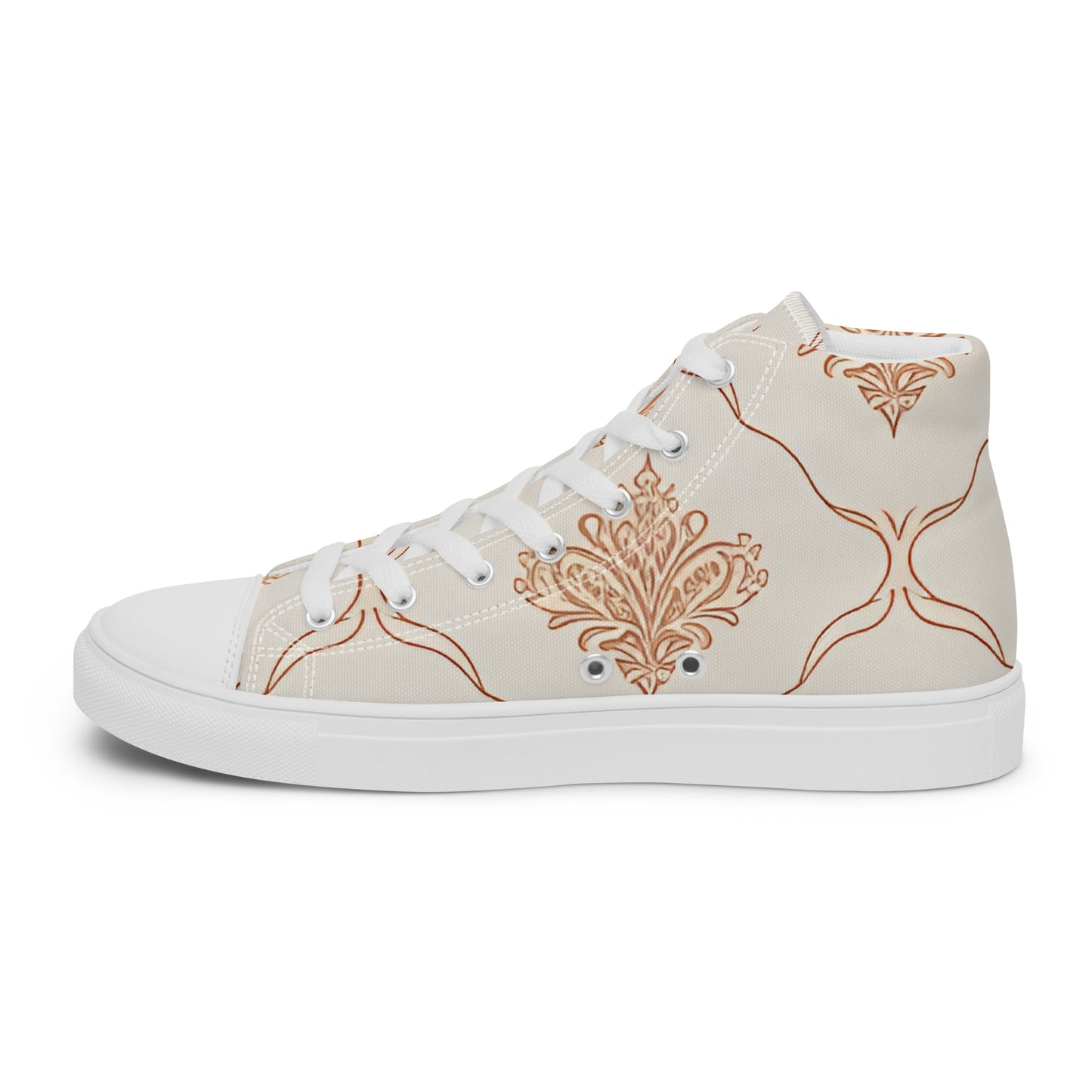 Women’s high top canvas shoes