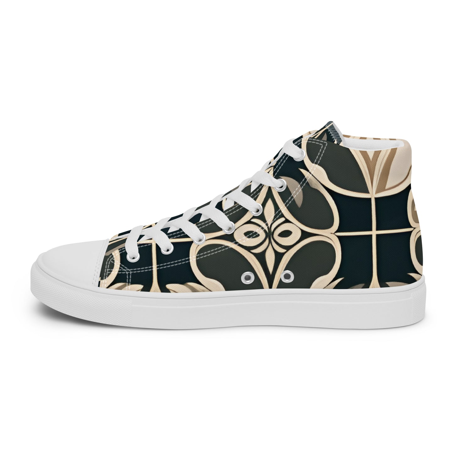 Women’s high top canvas shoes