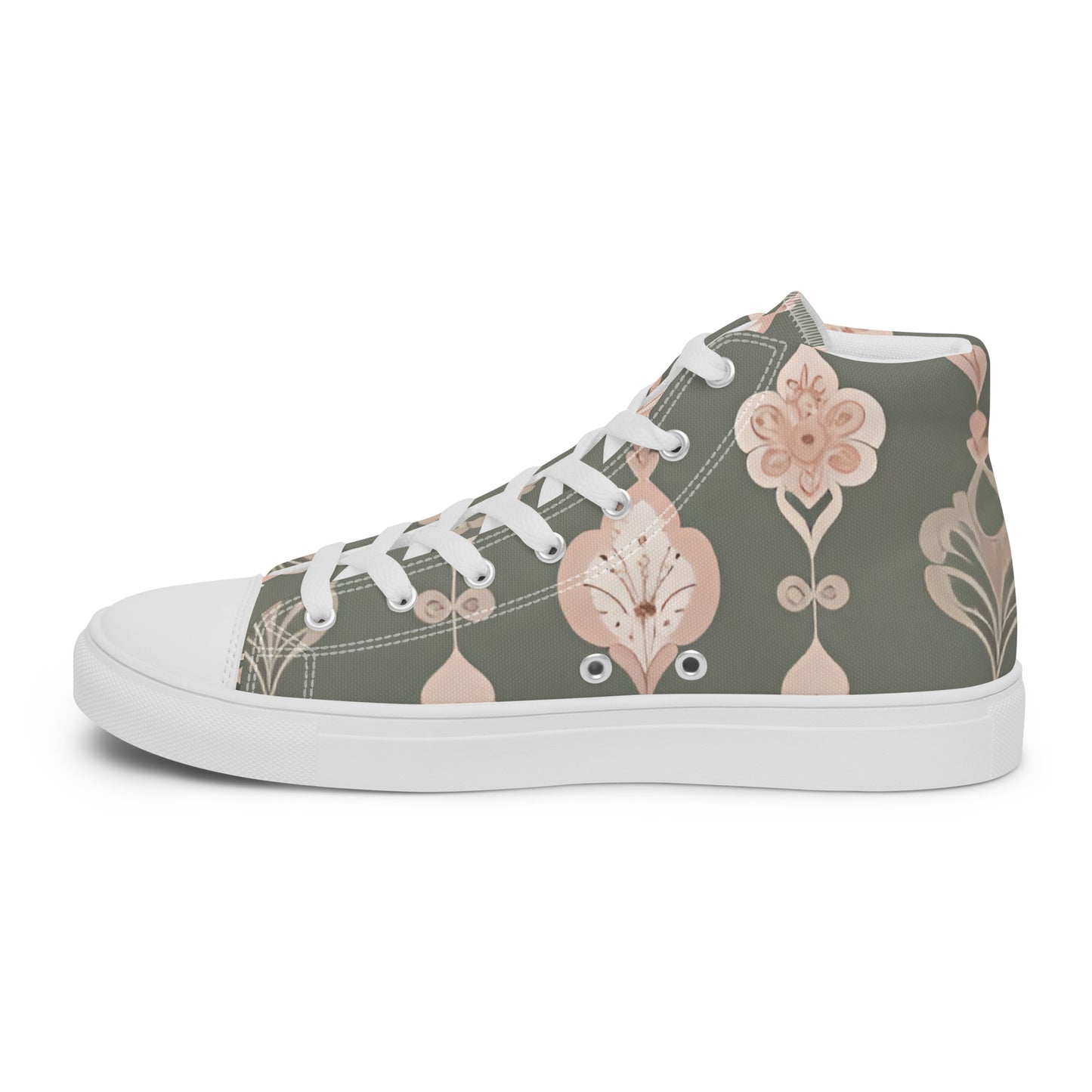 Women’s high top canvas shoes