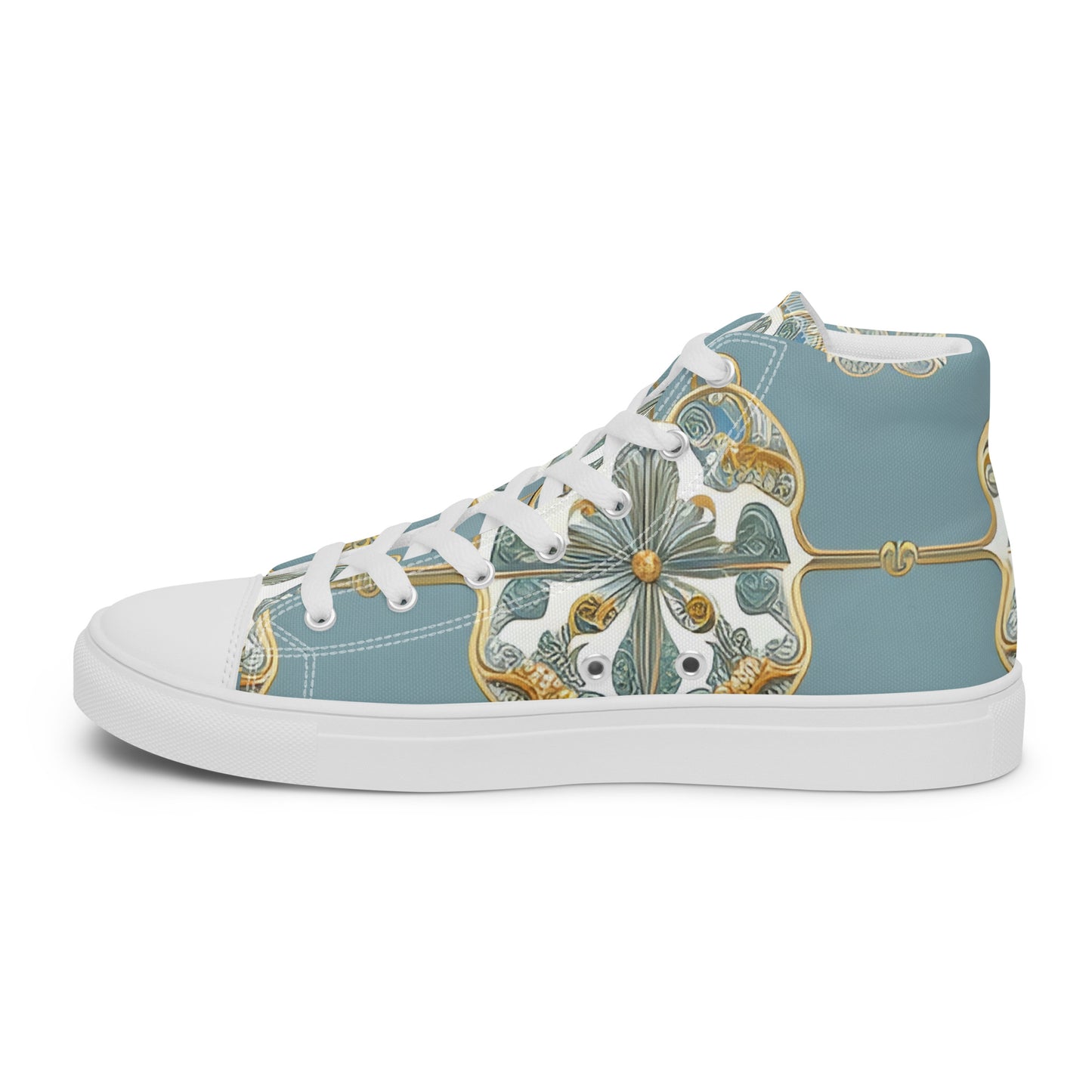 Women’s high top canvas shoes