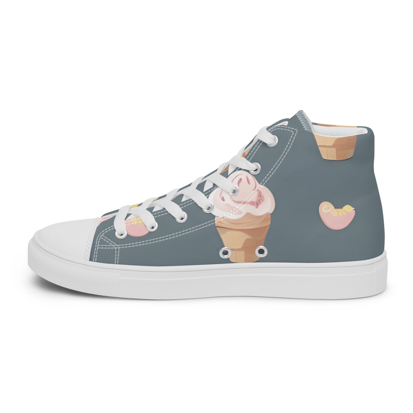 Women’s high top canvas shoes