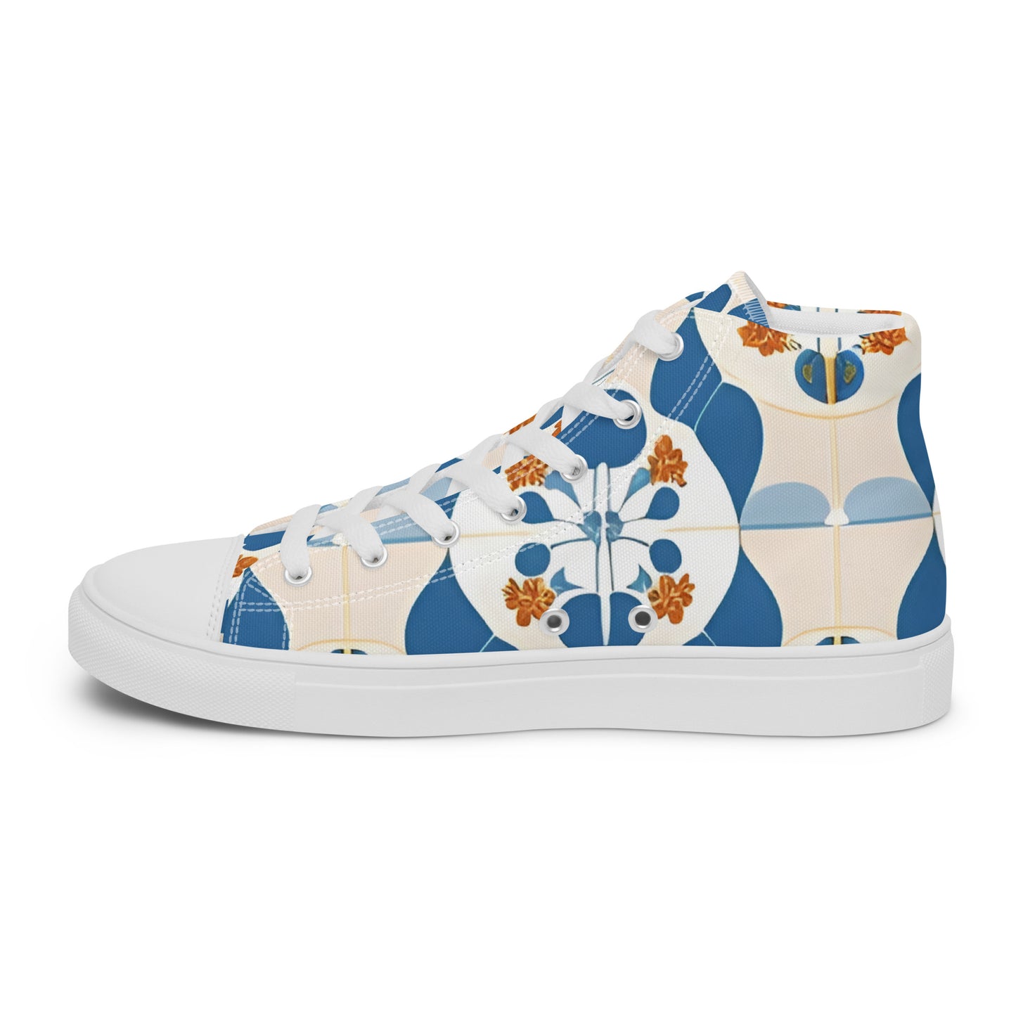 Women’s high top canvas shoes