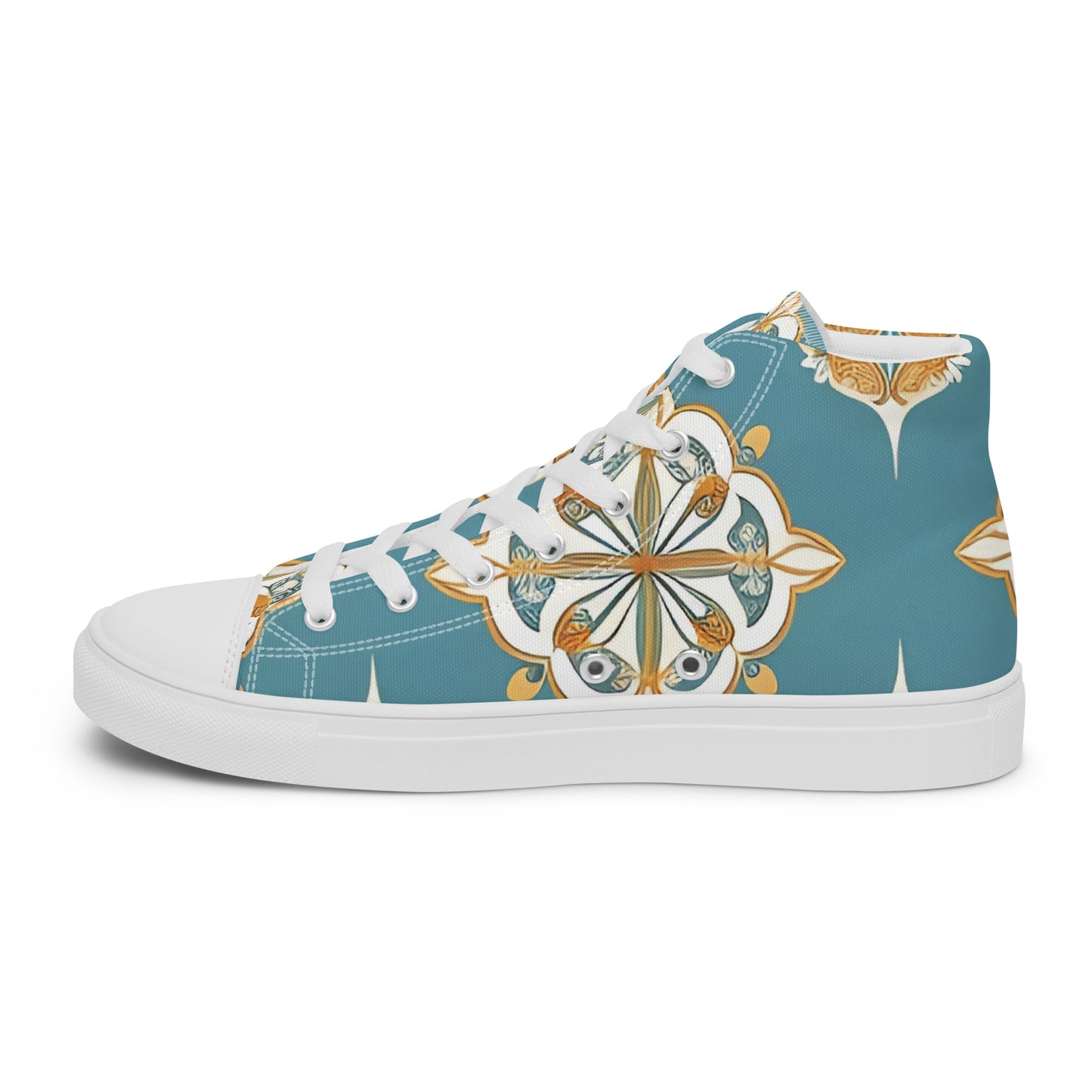 Women’s high top canvas shoes