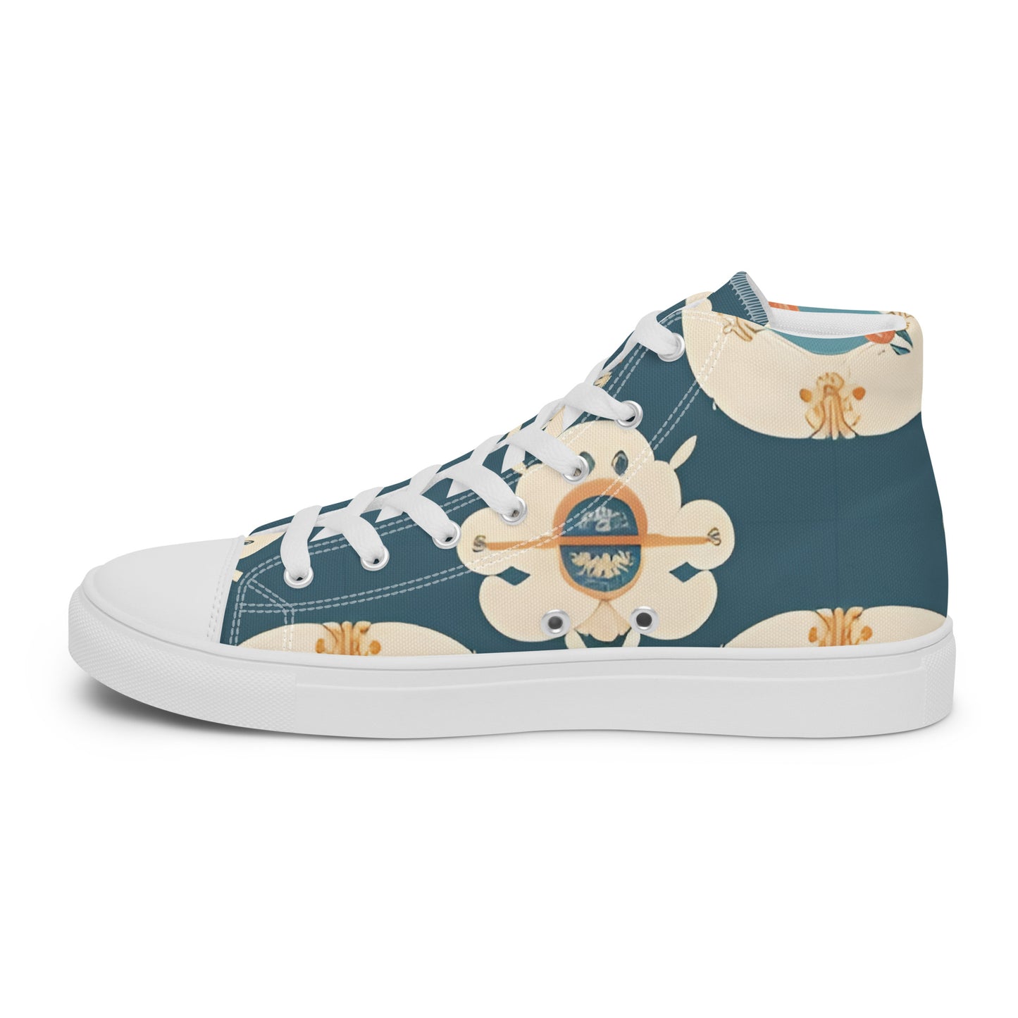 Women’s high top canvas shoes