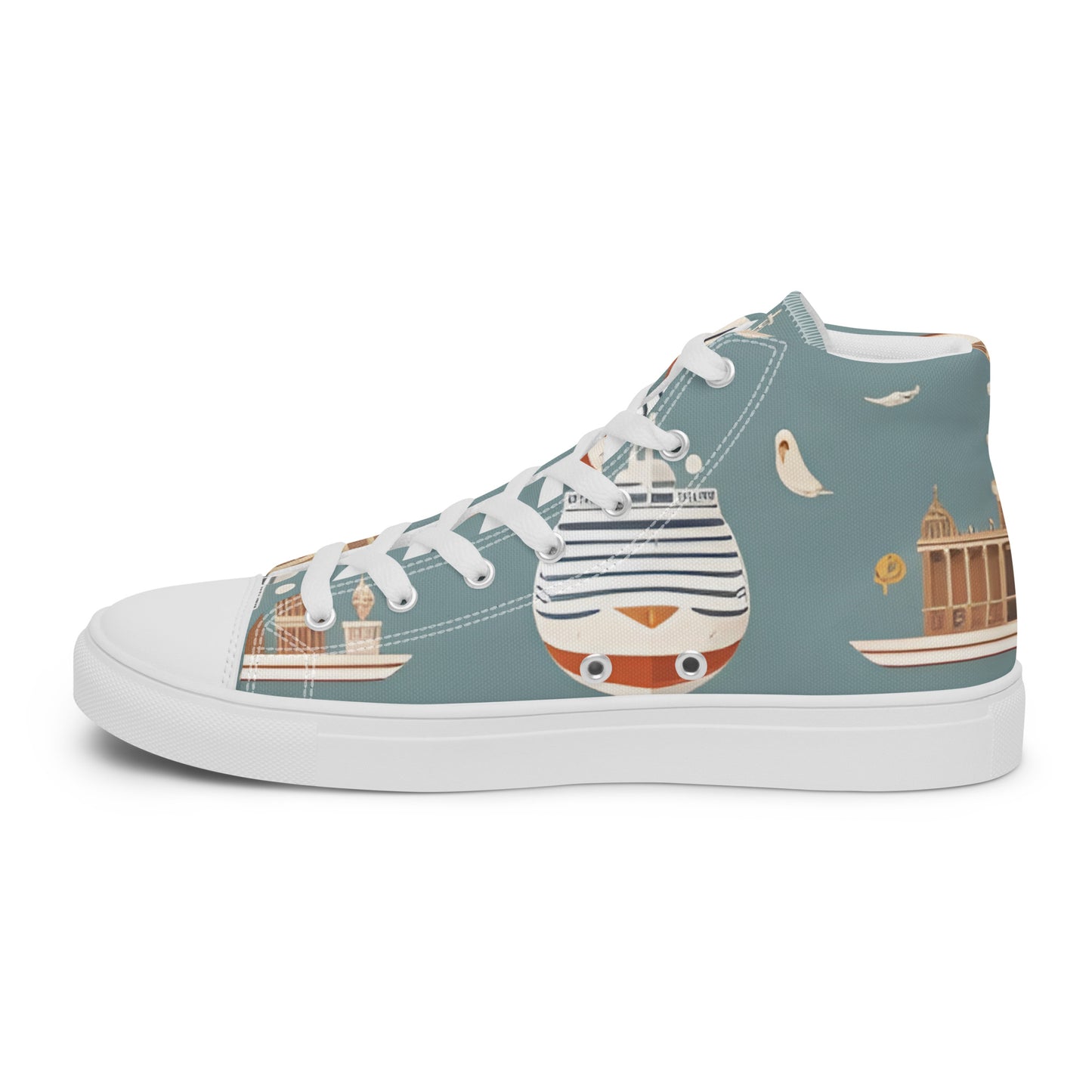 Women’s high top canvas shoes