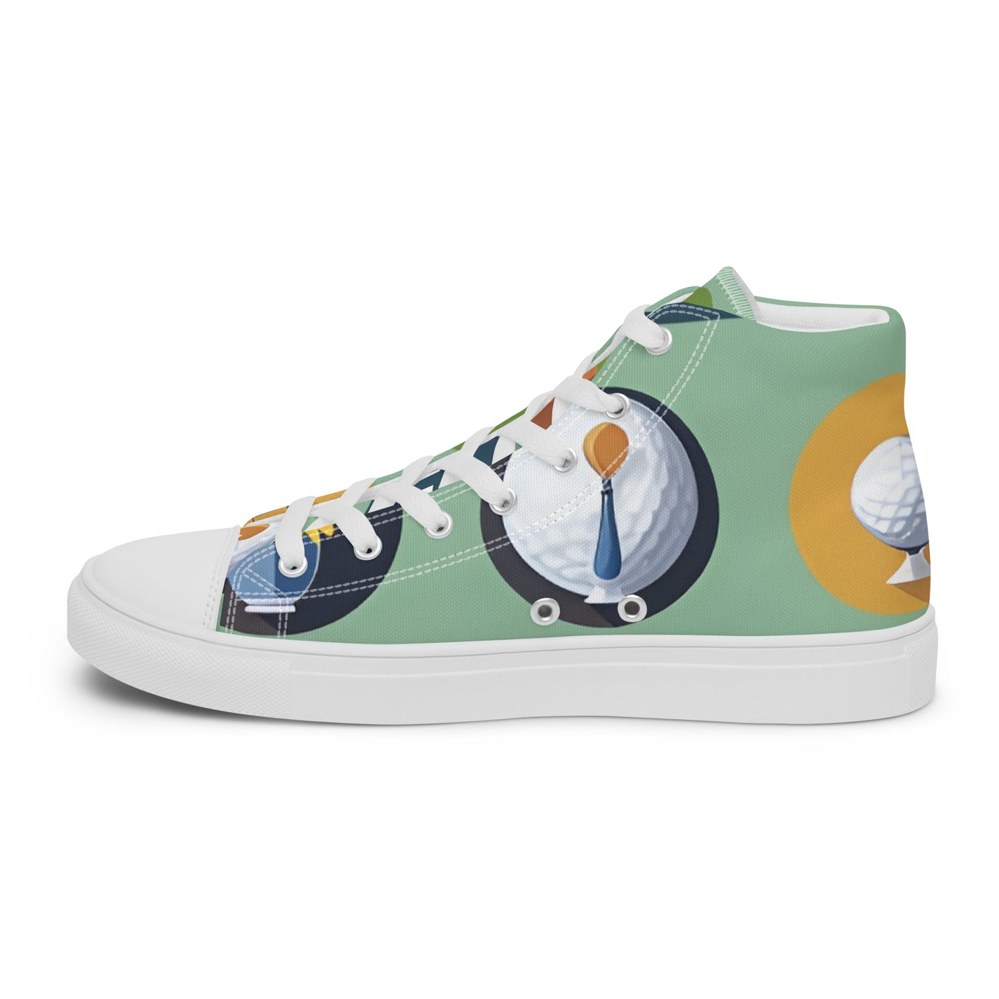 Women’s high top canvas shoes