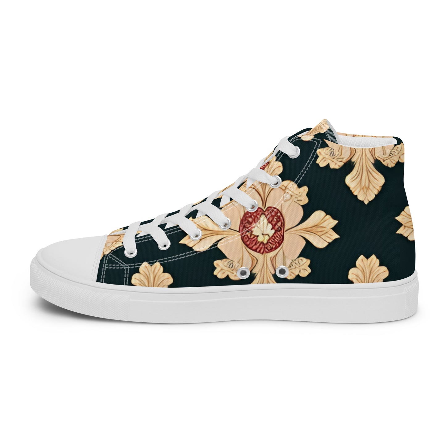 Women’s high top canvas shoes