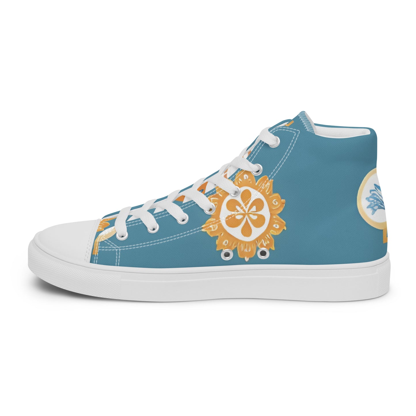 Women’s high top canvas shoes