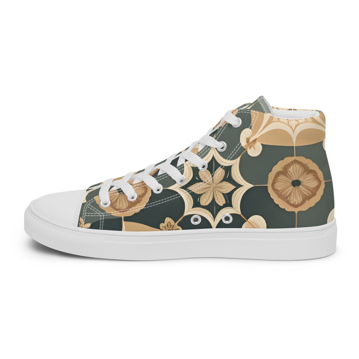 Women’s high top canvas shoes