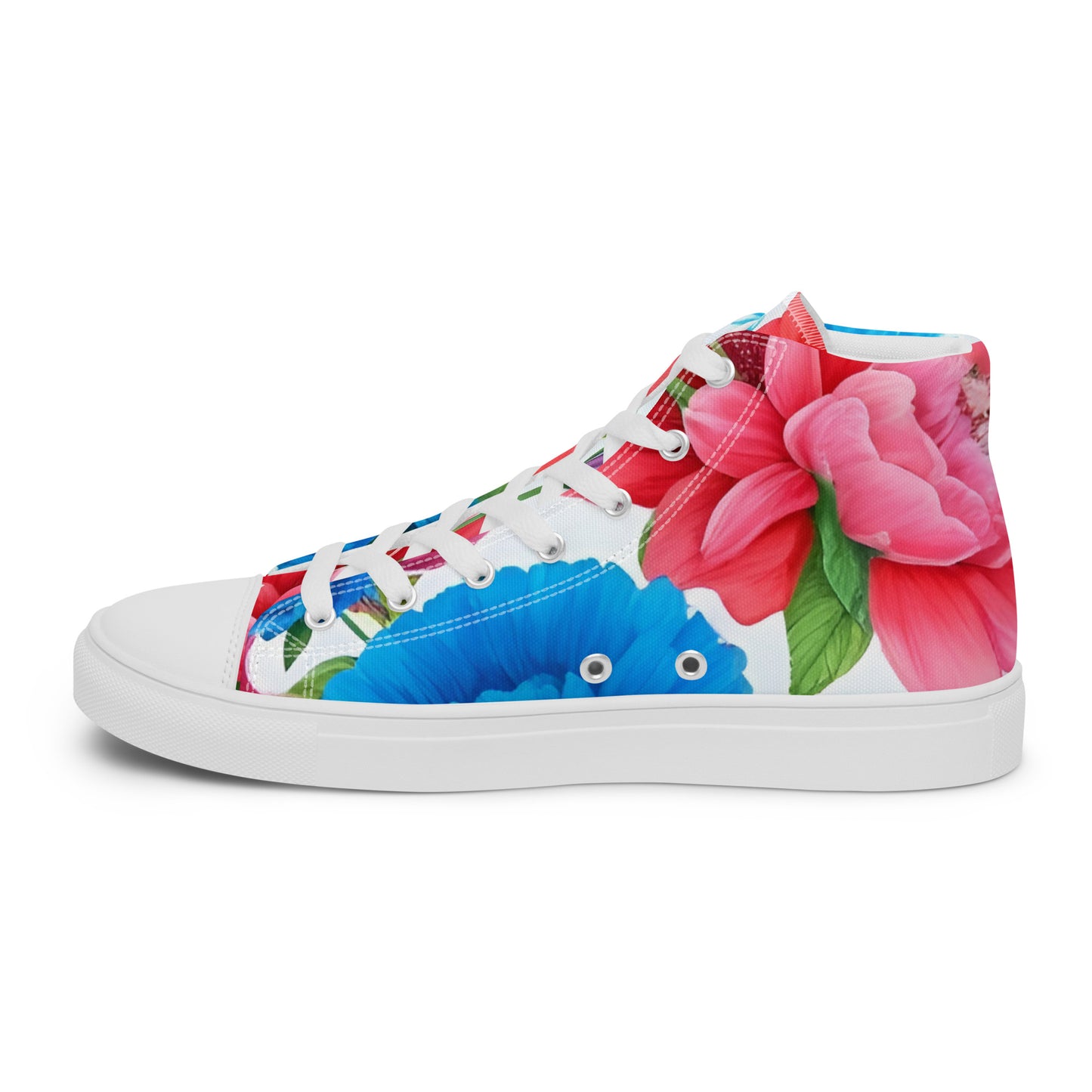 Women’s high top canvas shoes