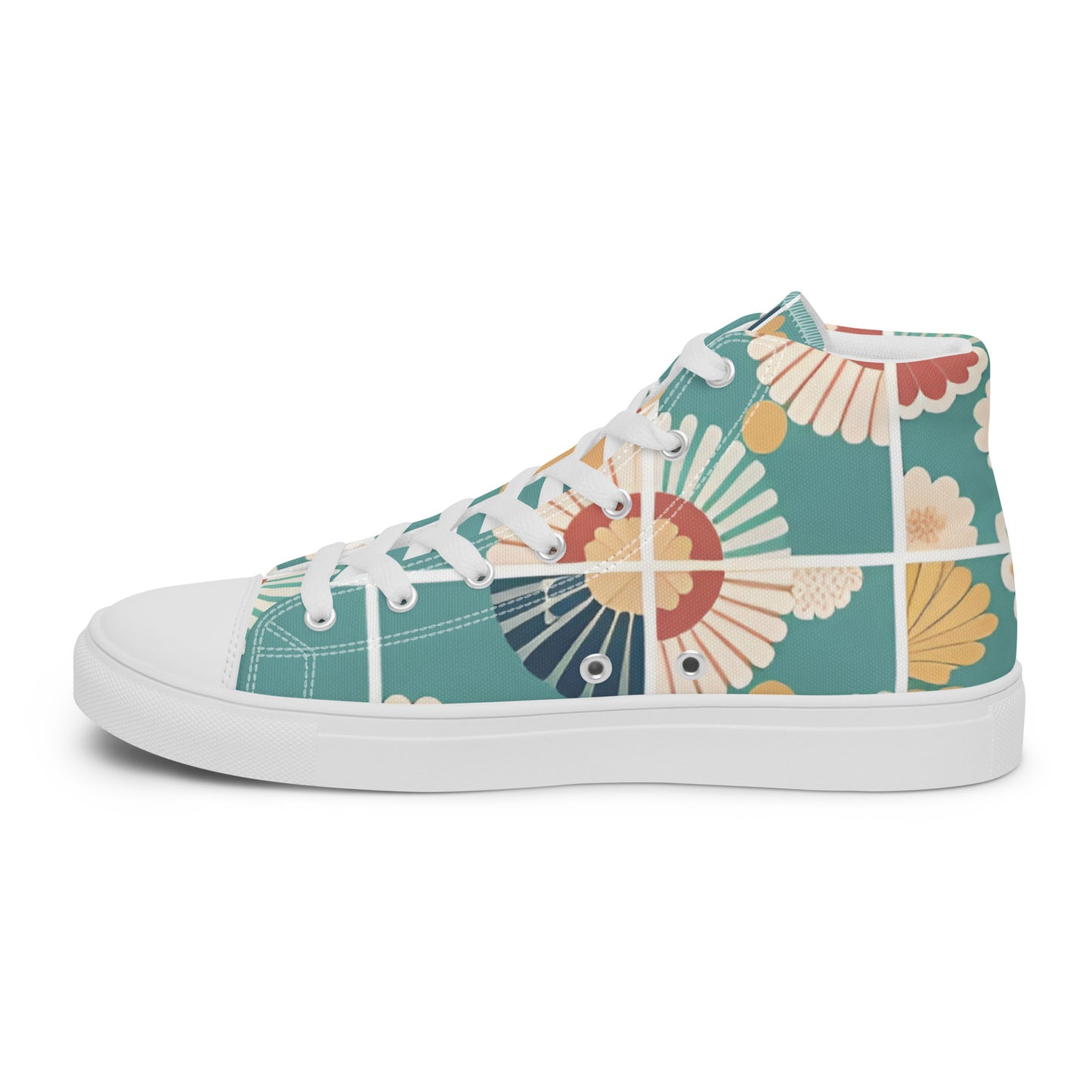 Women’s high top canvas shoes