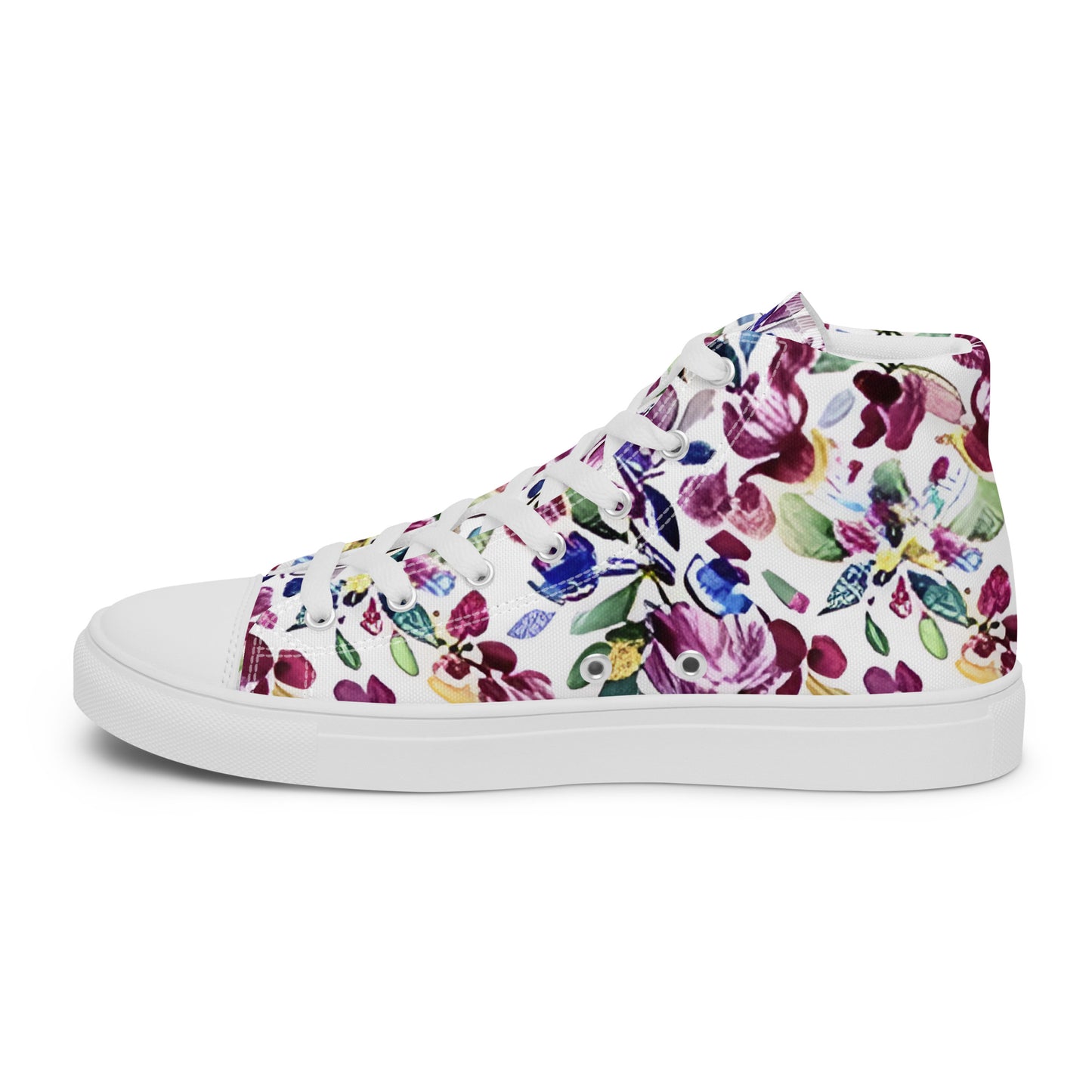 Women’s high top canvas shoes