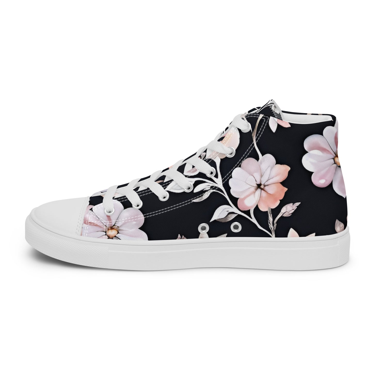 Women’s high top canvas shoes