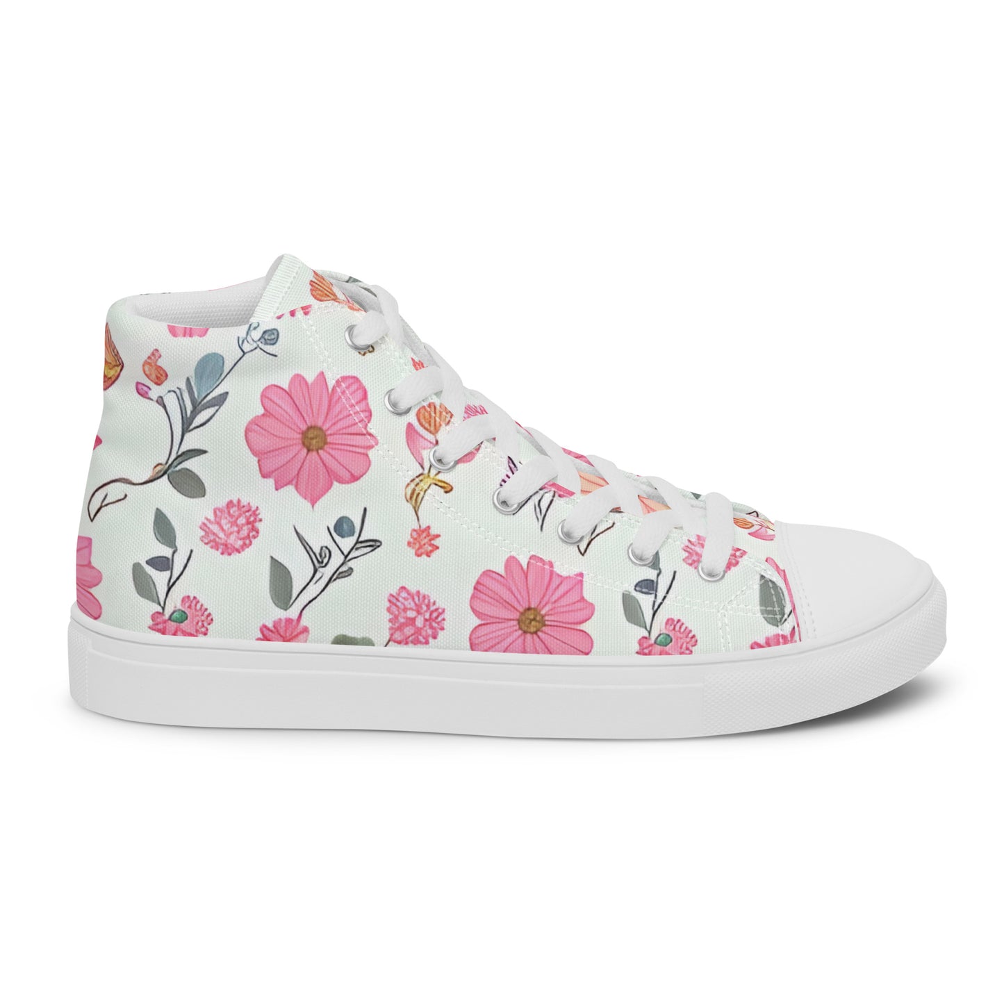 Women’s high top canvas shoes