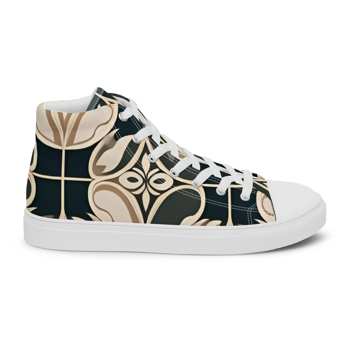 Women’s high top canvas shoes