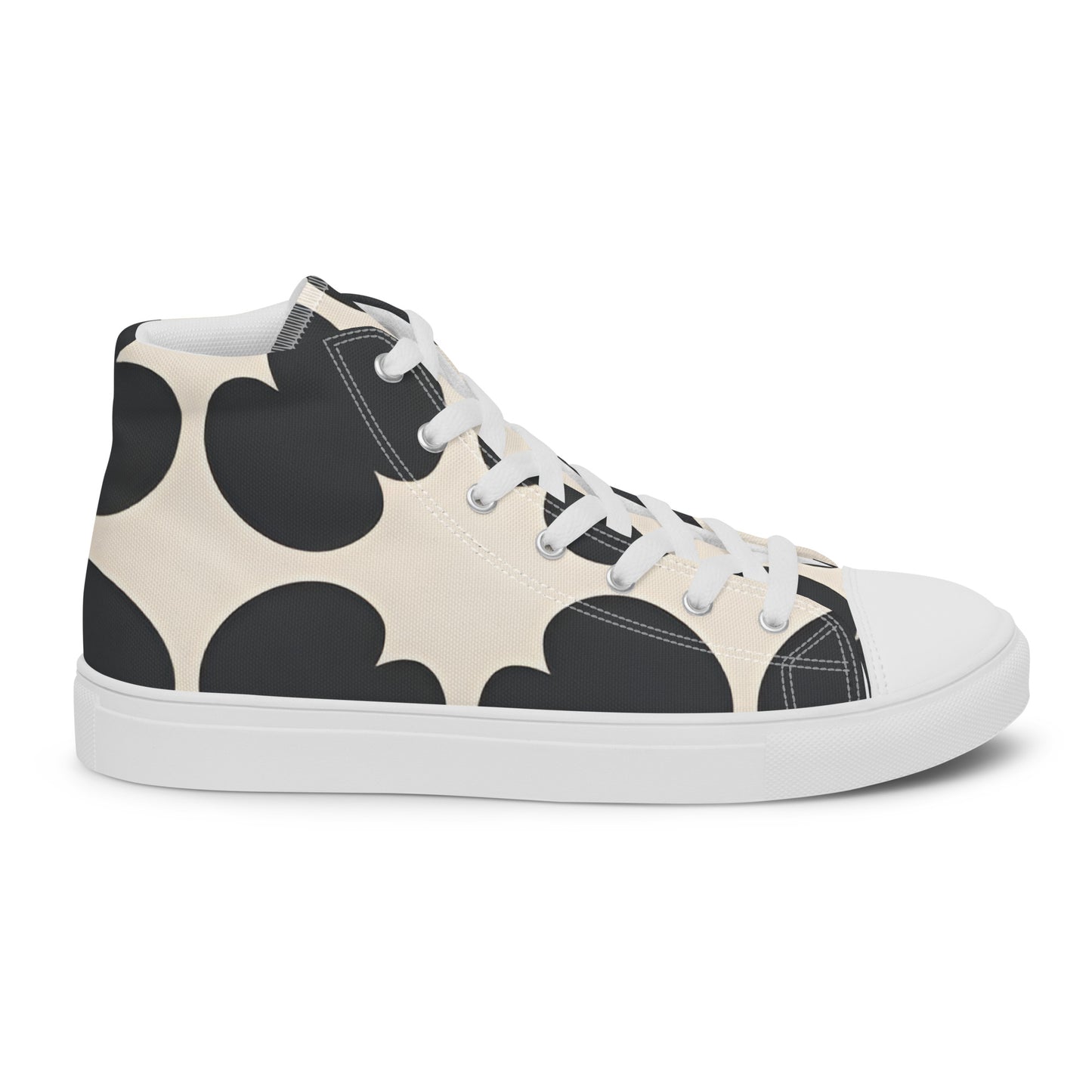 Women’s high top canvas shoes