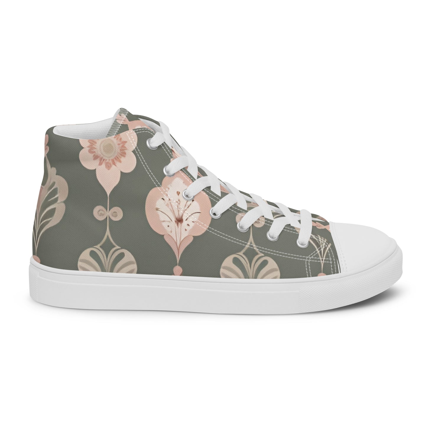 Women’s high top canvas shoes