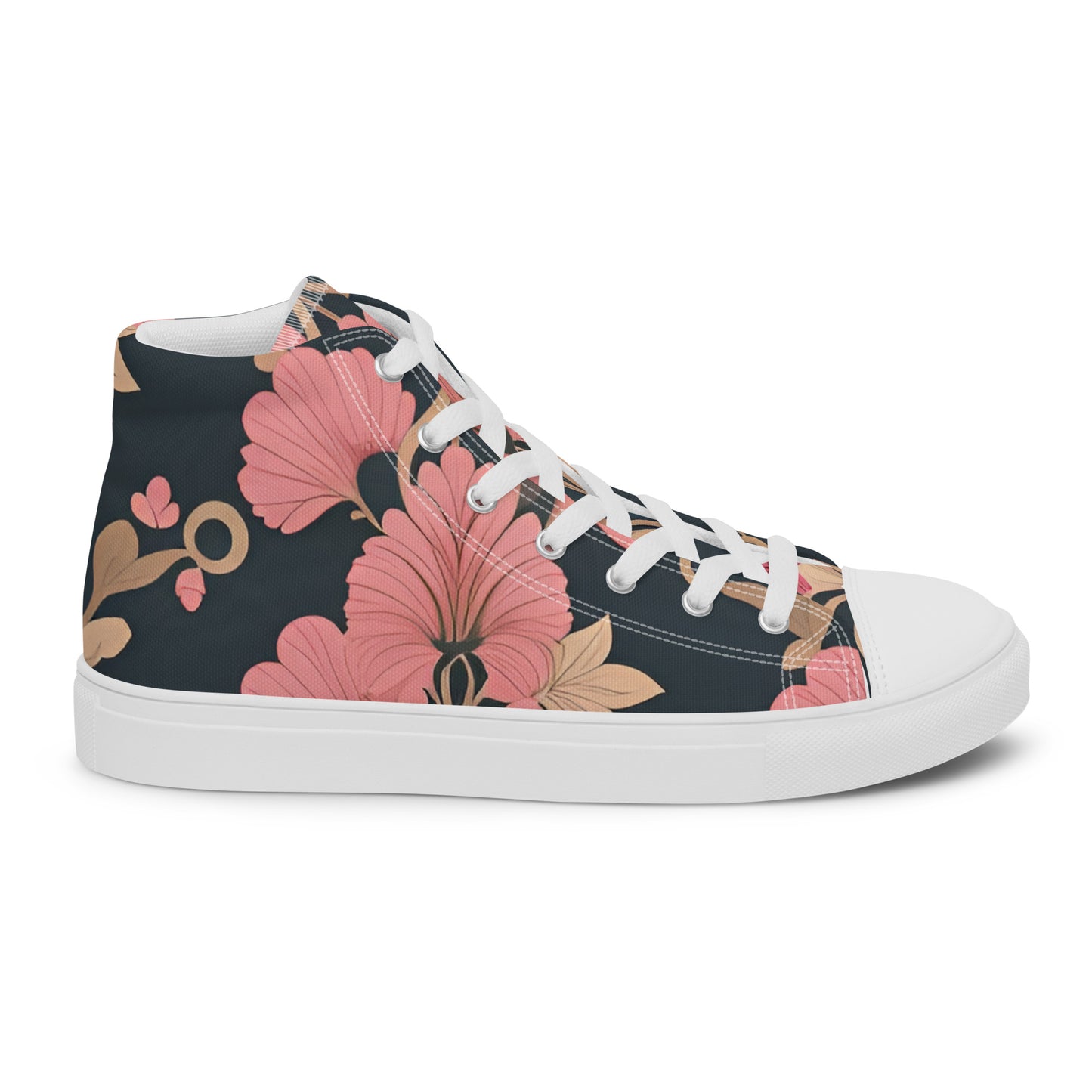 Women’s high top canvas shoes