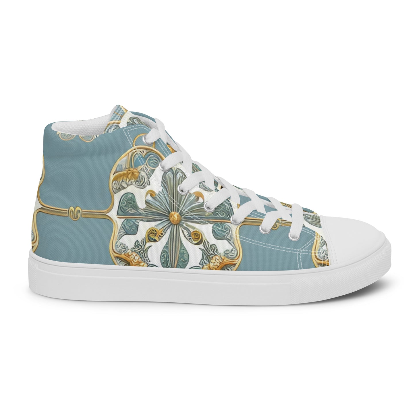 Women’s high top canvas shoes