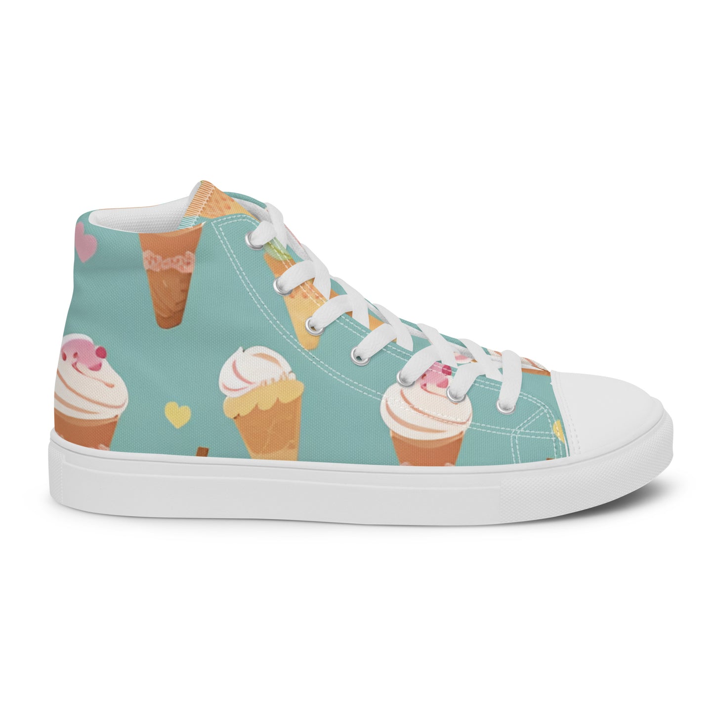 Women’s high top canvas shoes