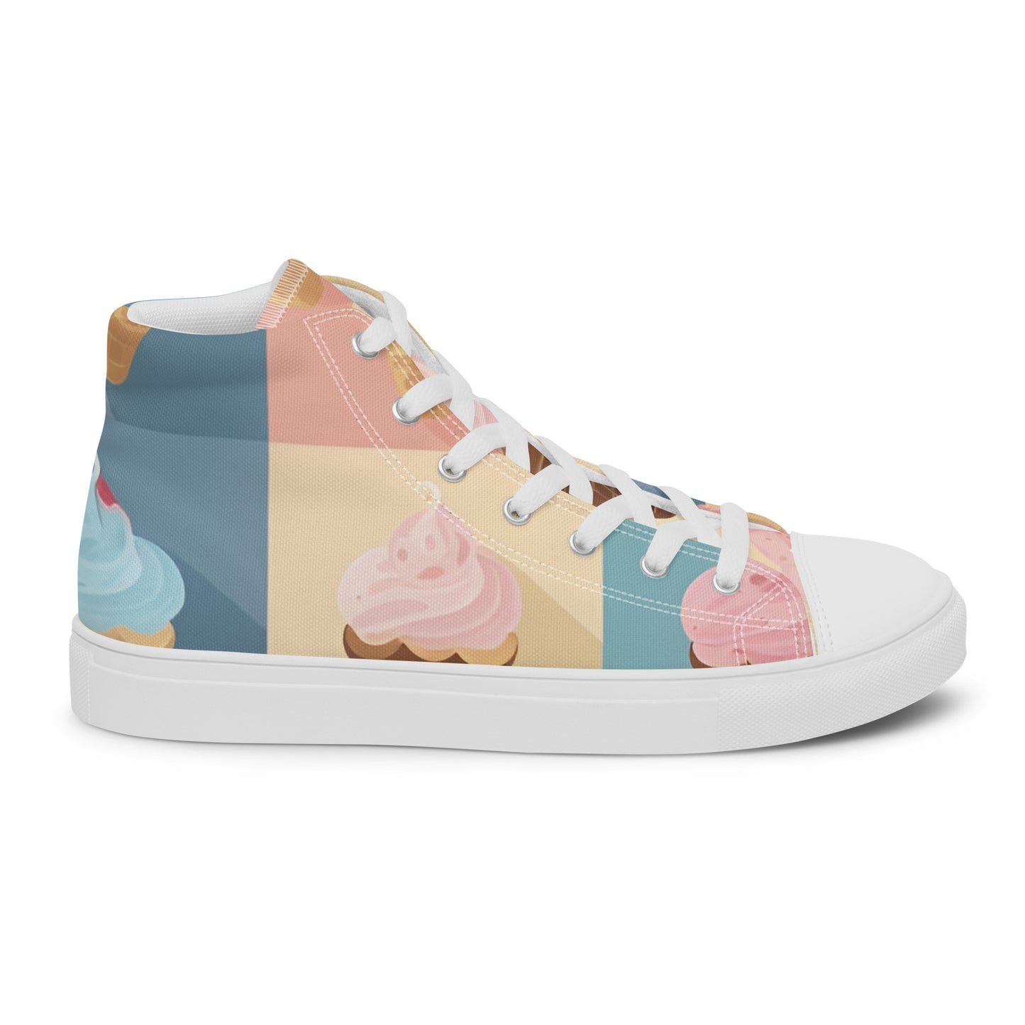 Women’s high top canvas shoes