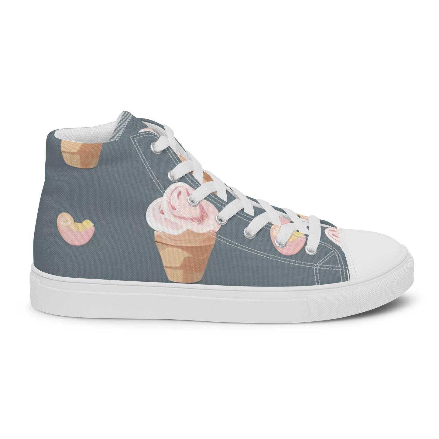 Women’s high top canvas shoes