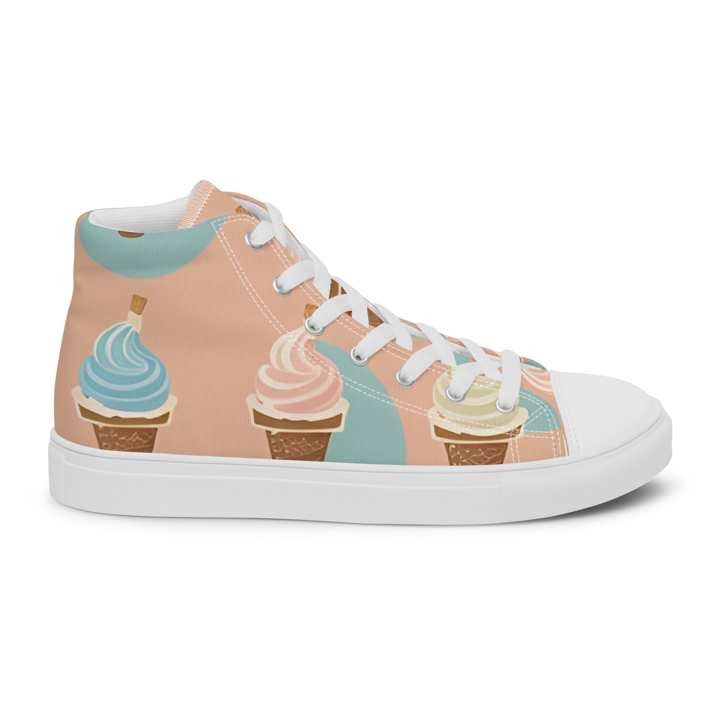 Women’s high top canvas shoes